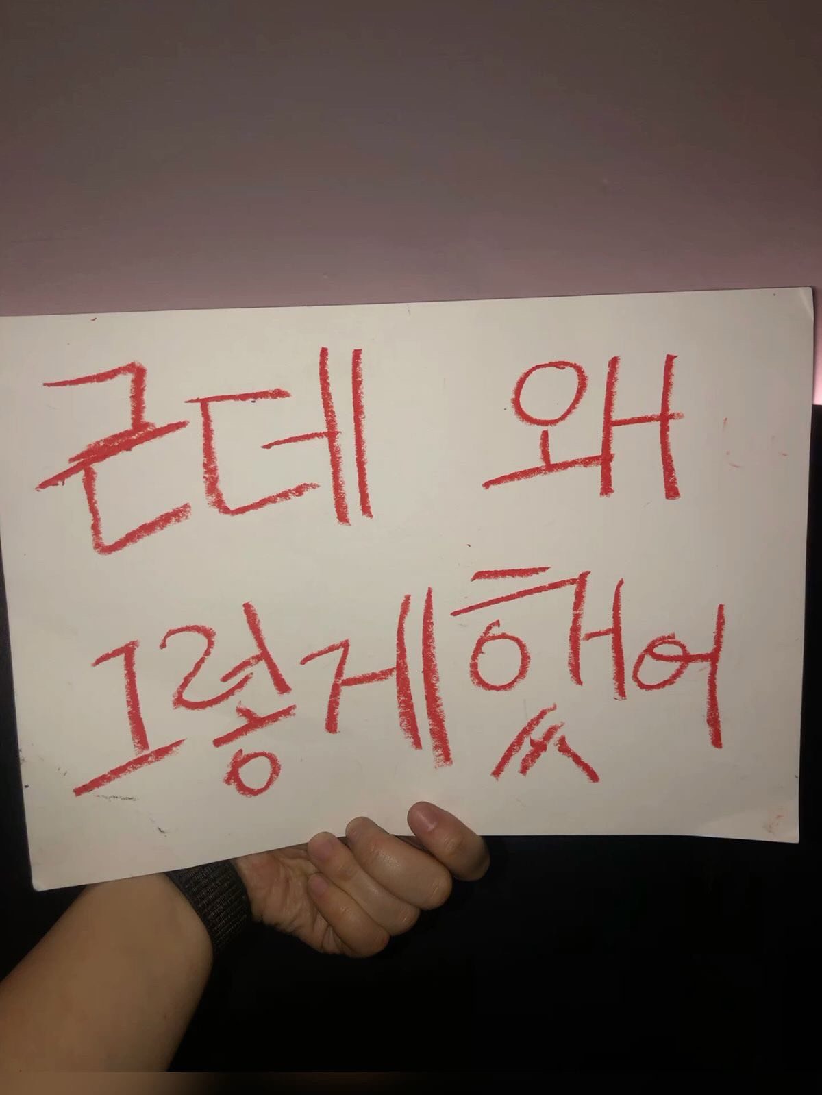 너네 갈 방송 없자나