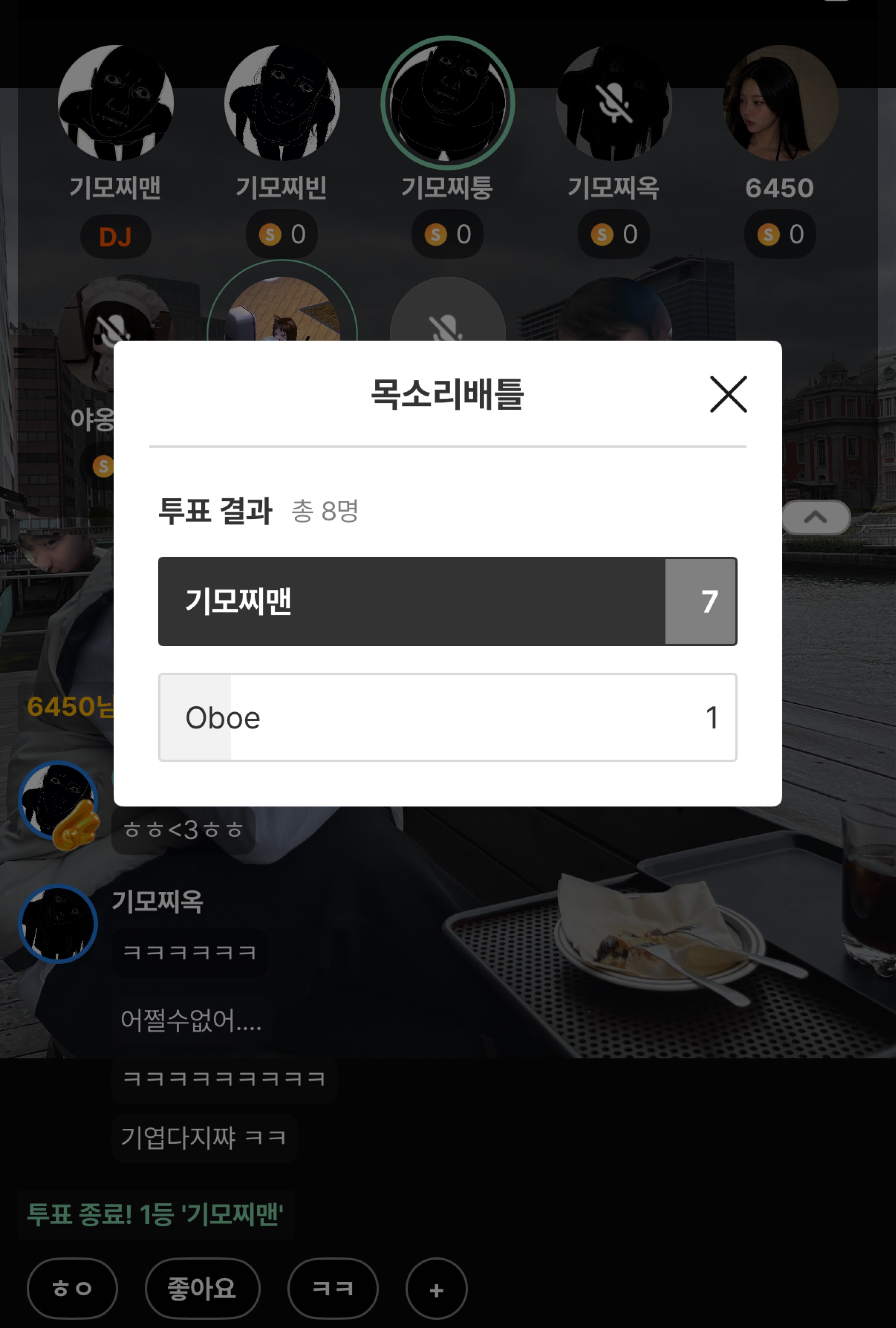 oboe<외모,목소리배틀 cut