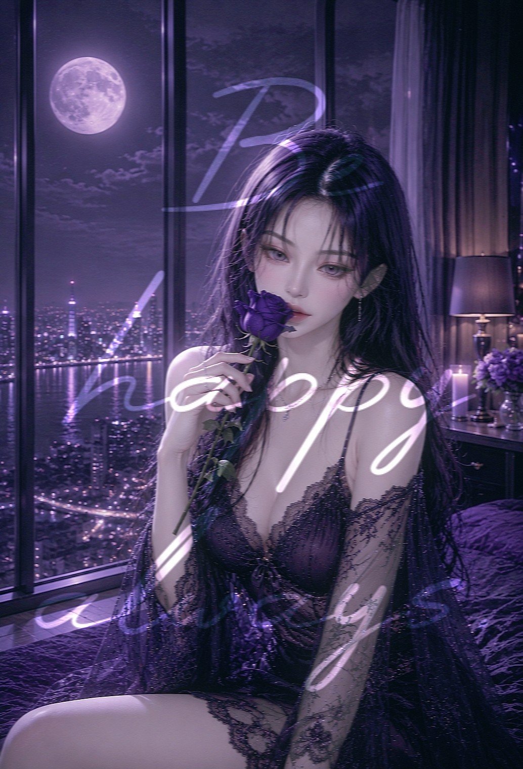 아침부터 뜬 달🌙