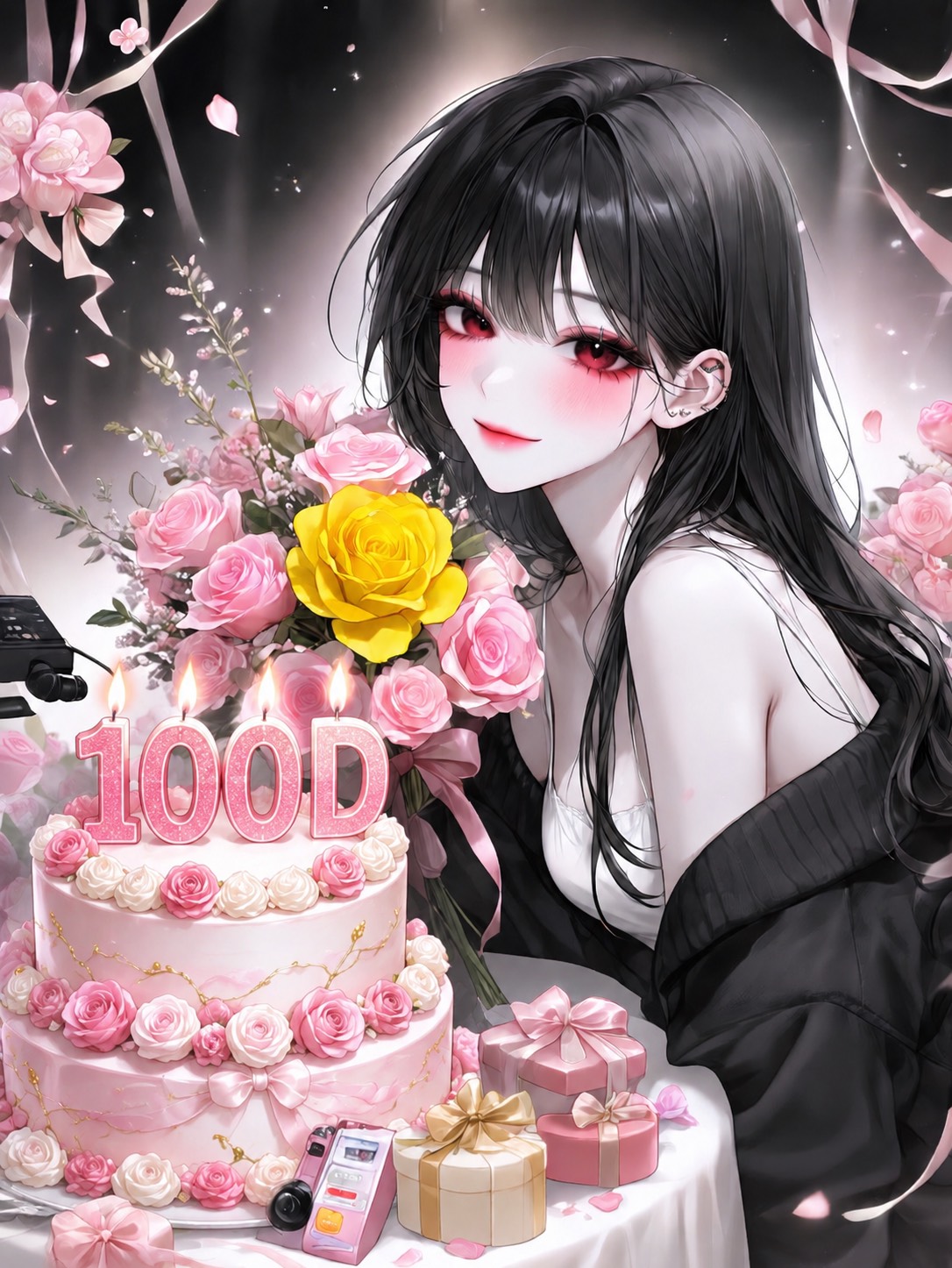 100일 아리가또~