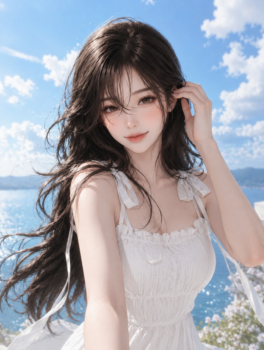 누나한테 와