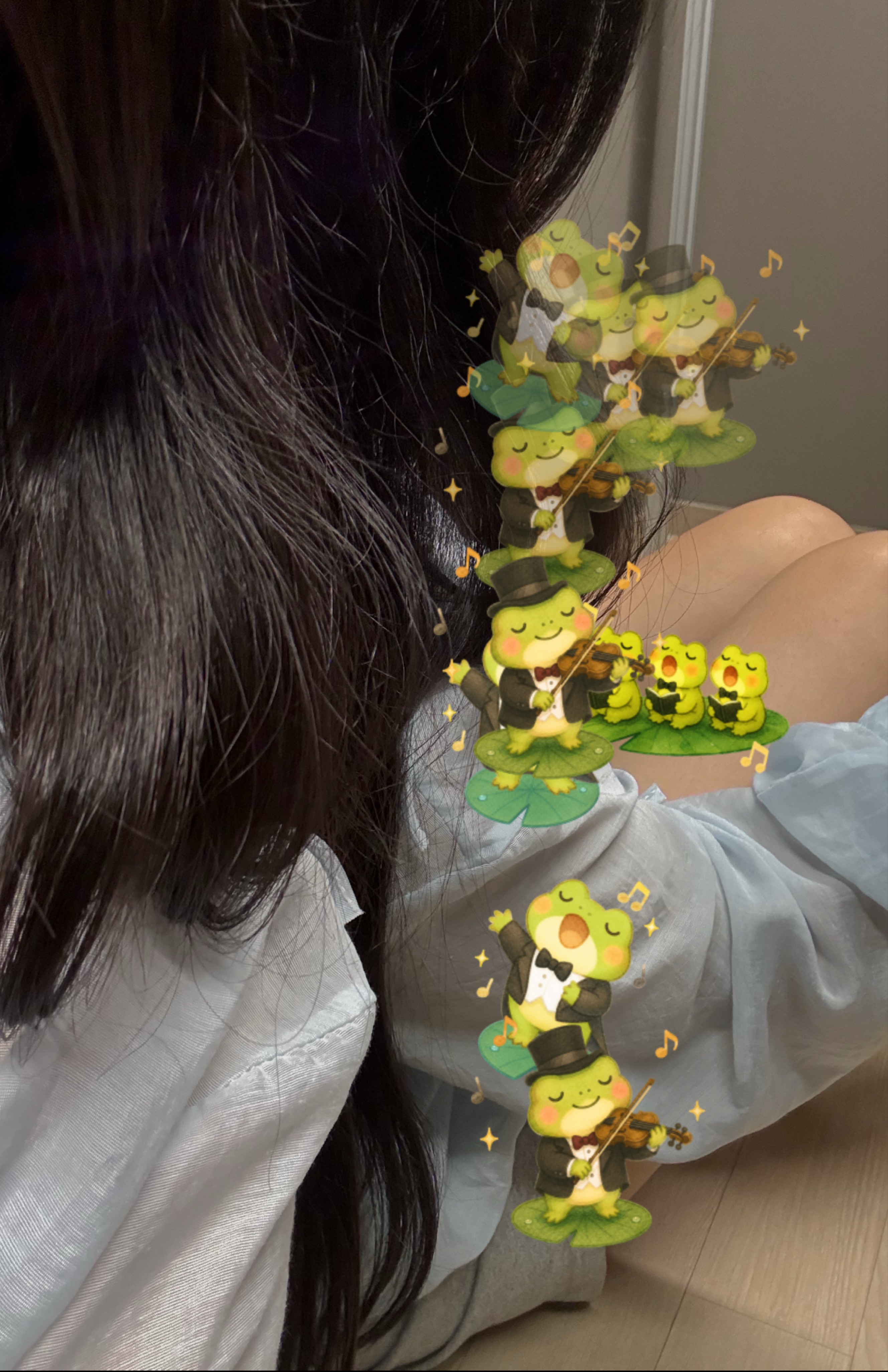 내 방에 미녀 개 많음 미친?
