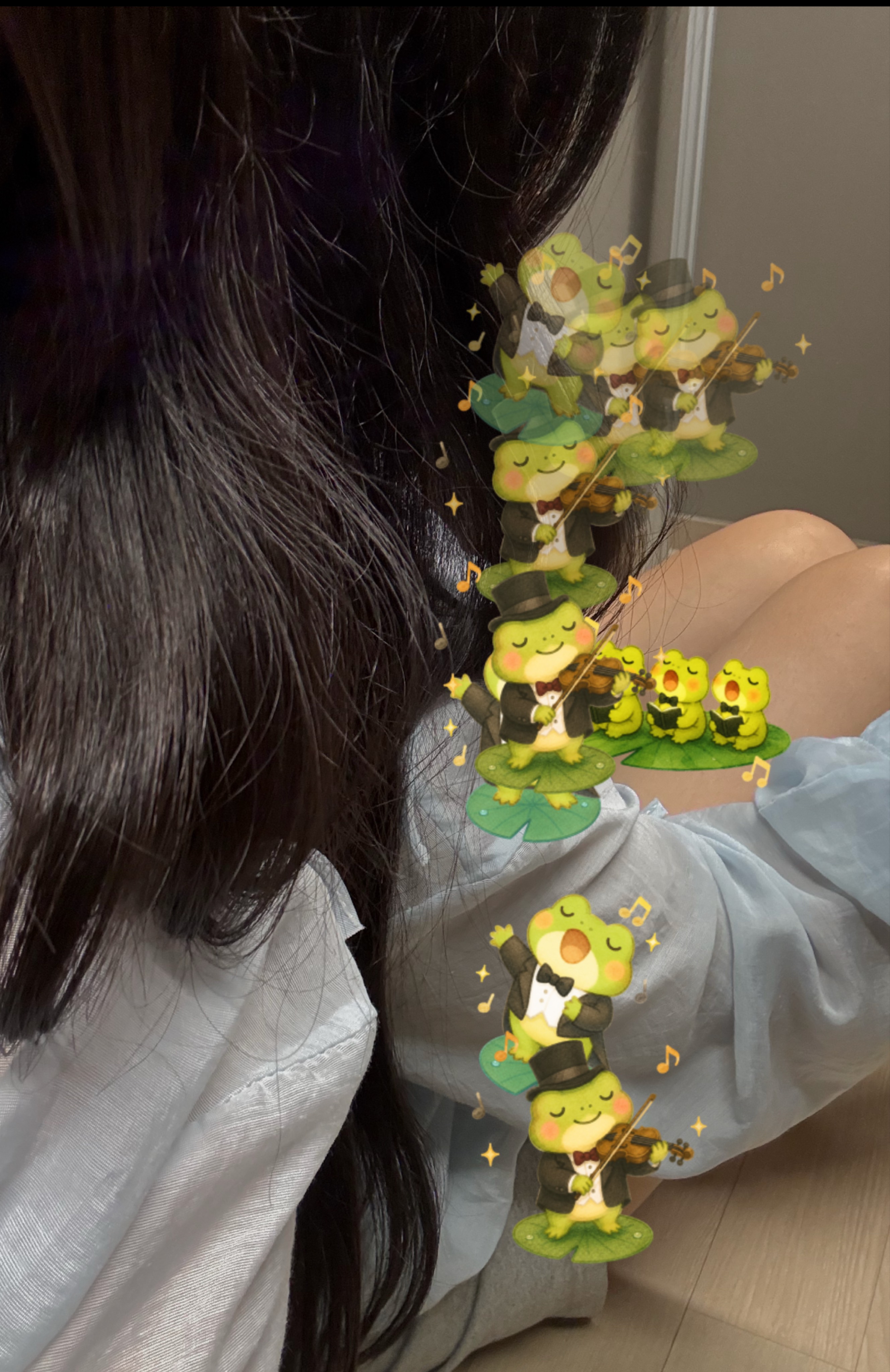 내 방에 미녀 개 많음 미친?