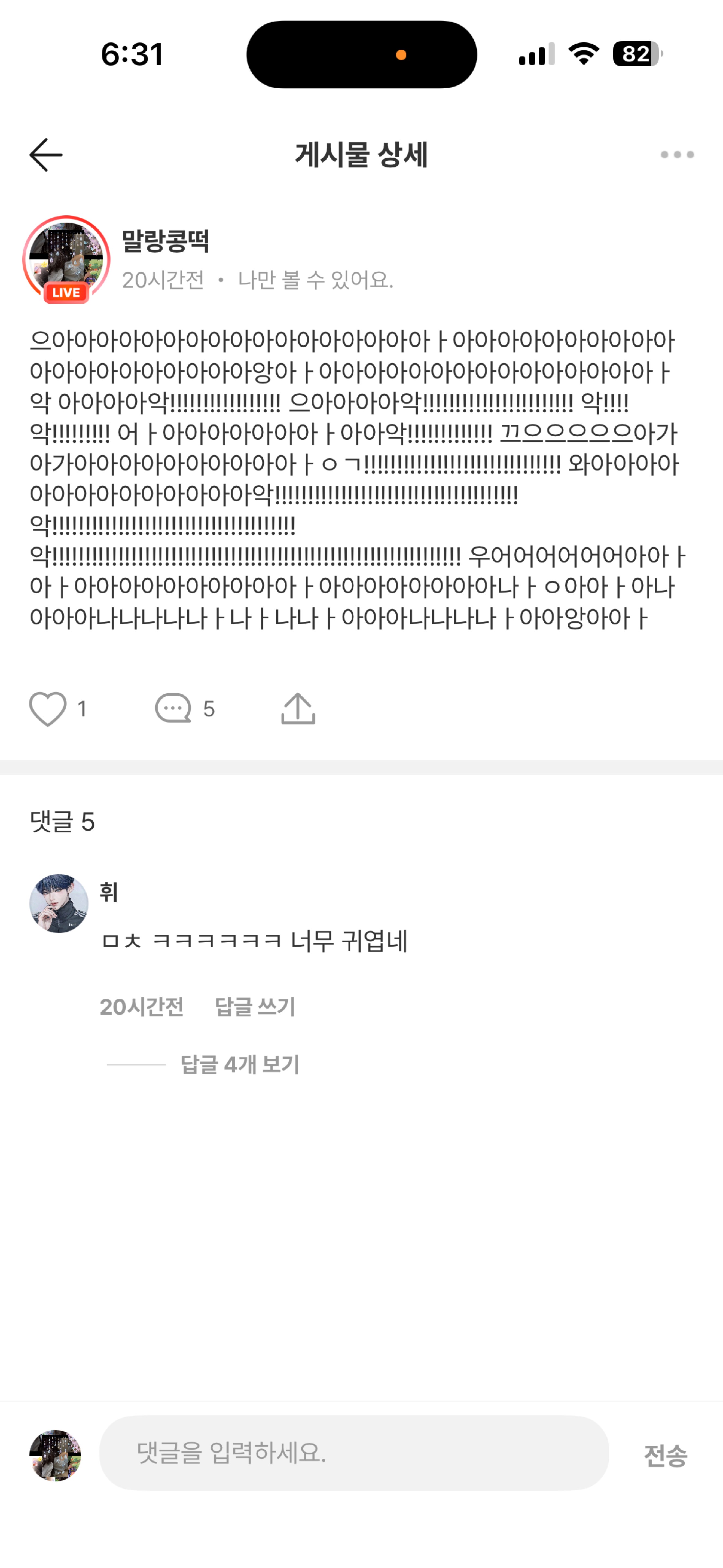 내 방에 미녀 개 많음 미친?