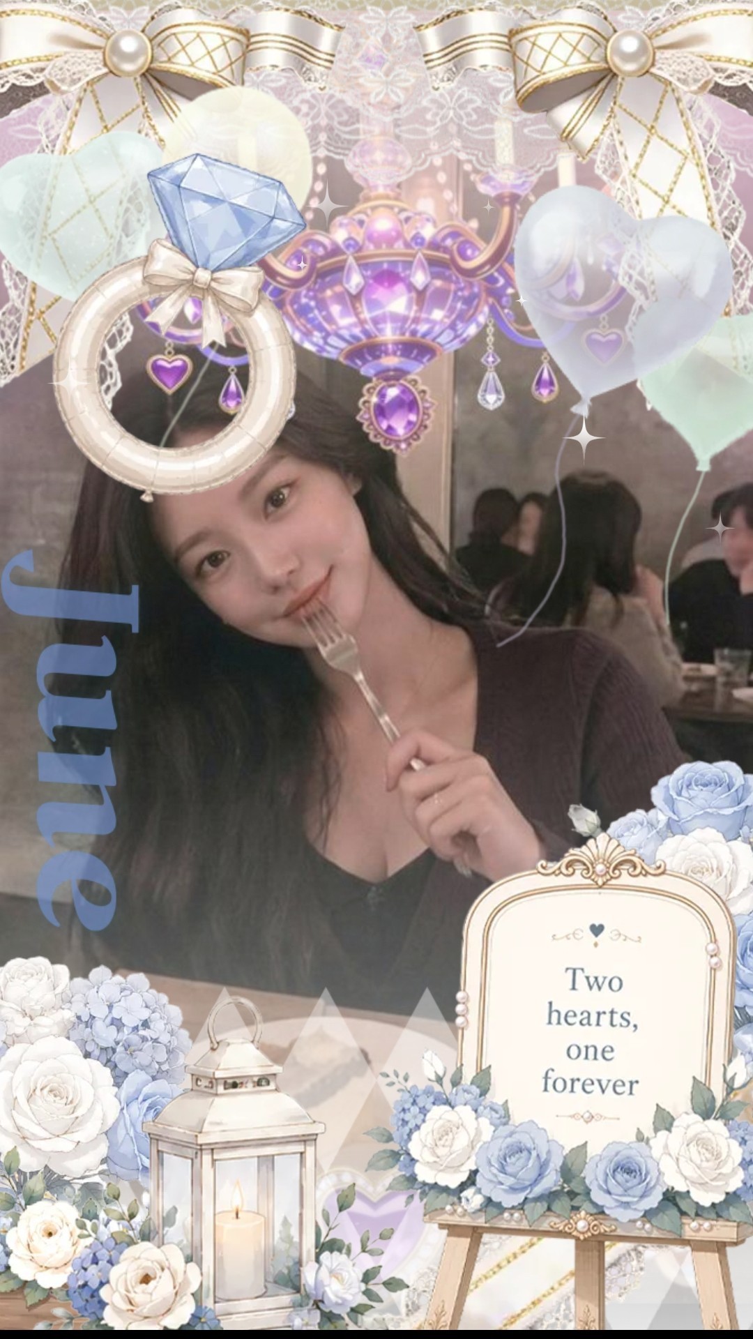 🥂100 일 동안 츄아했어요 🥂