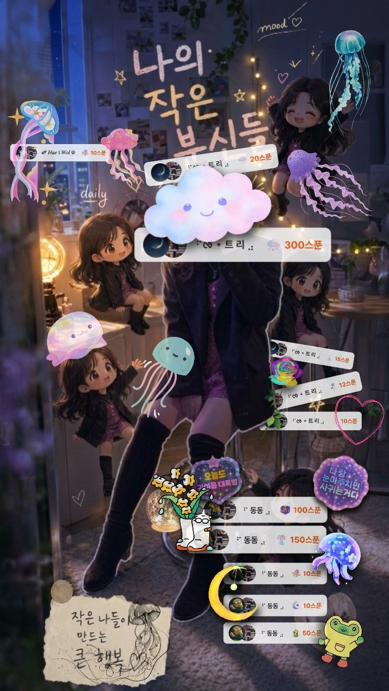 듣다가 잠들어도 좋아요. 