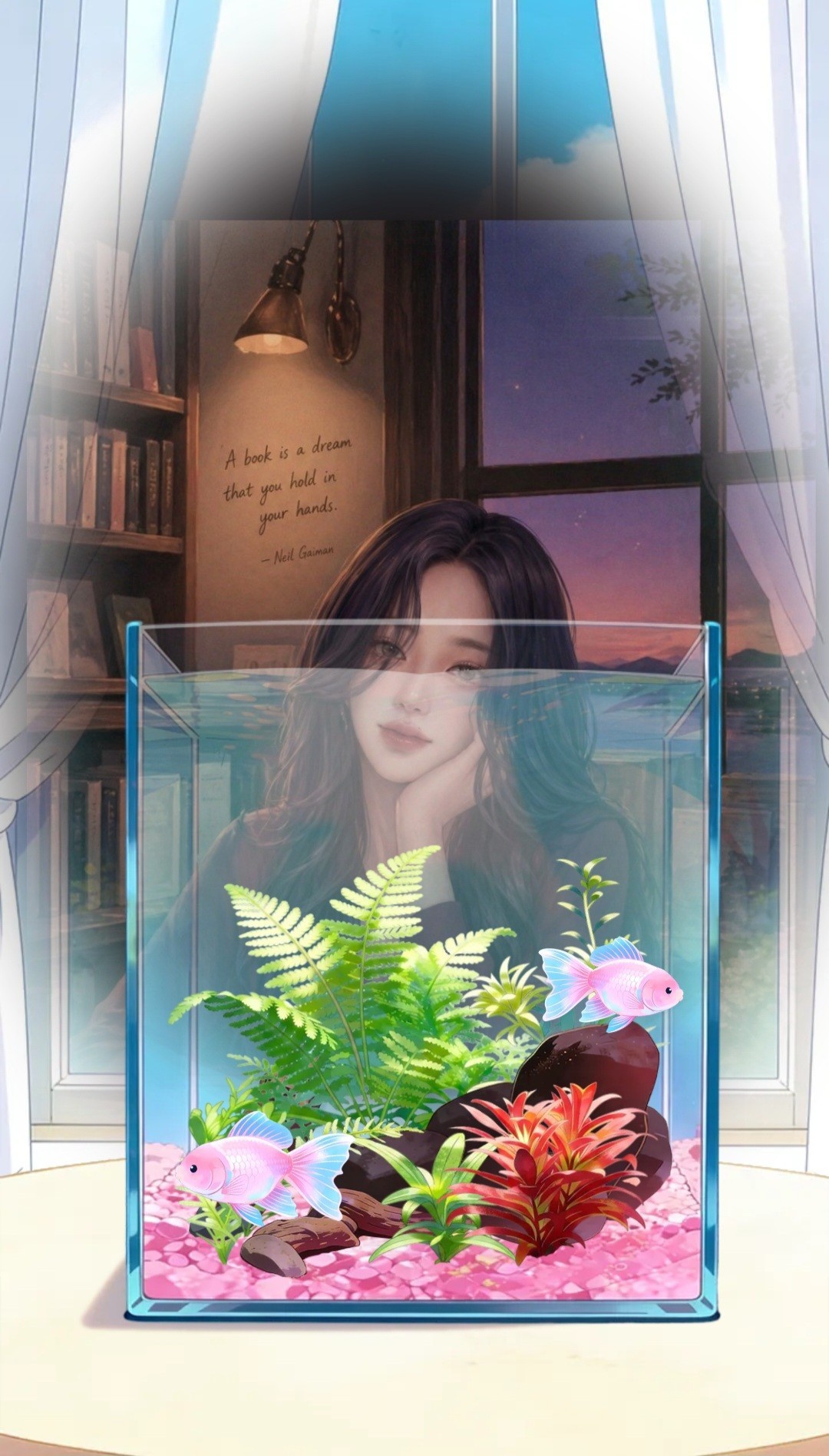 📚이리와요, 수면책읽는 예쁜여자🌛