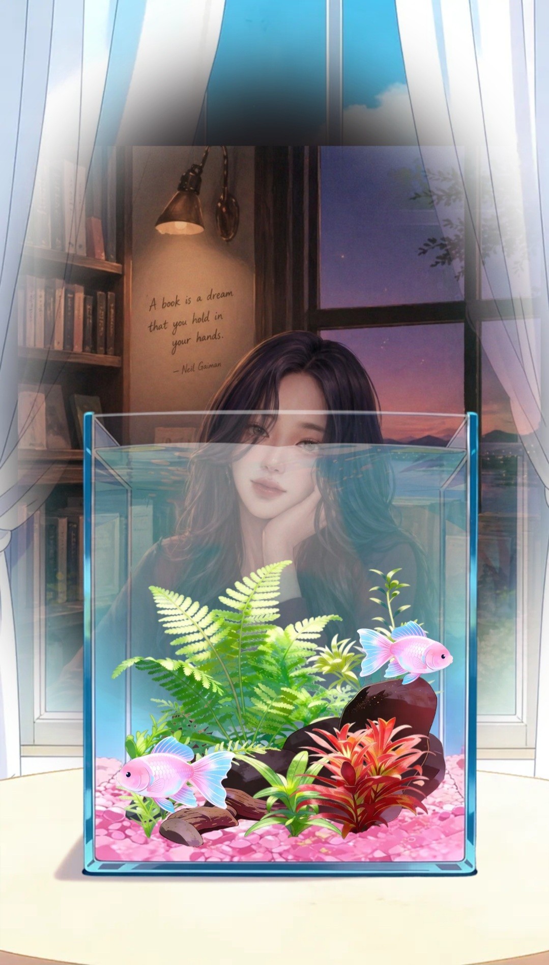 📚이리와요, 수면책읽는 예쁜여자🌛
