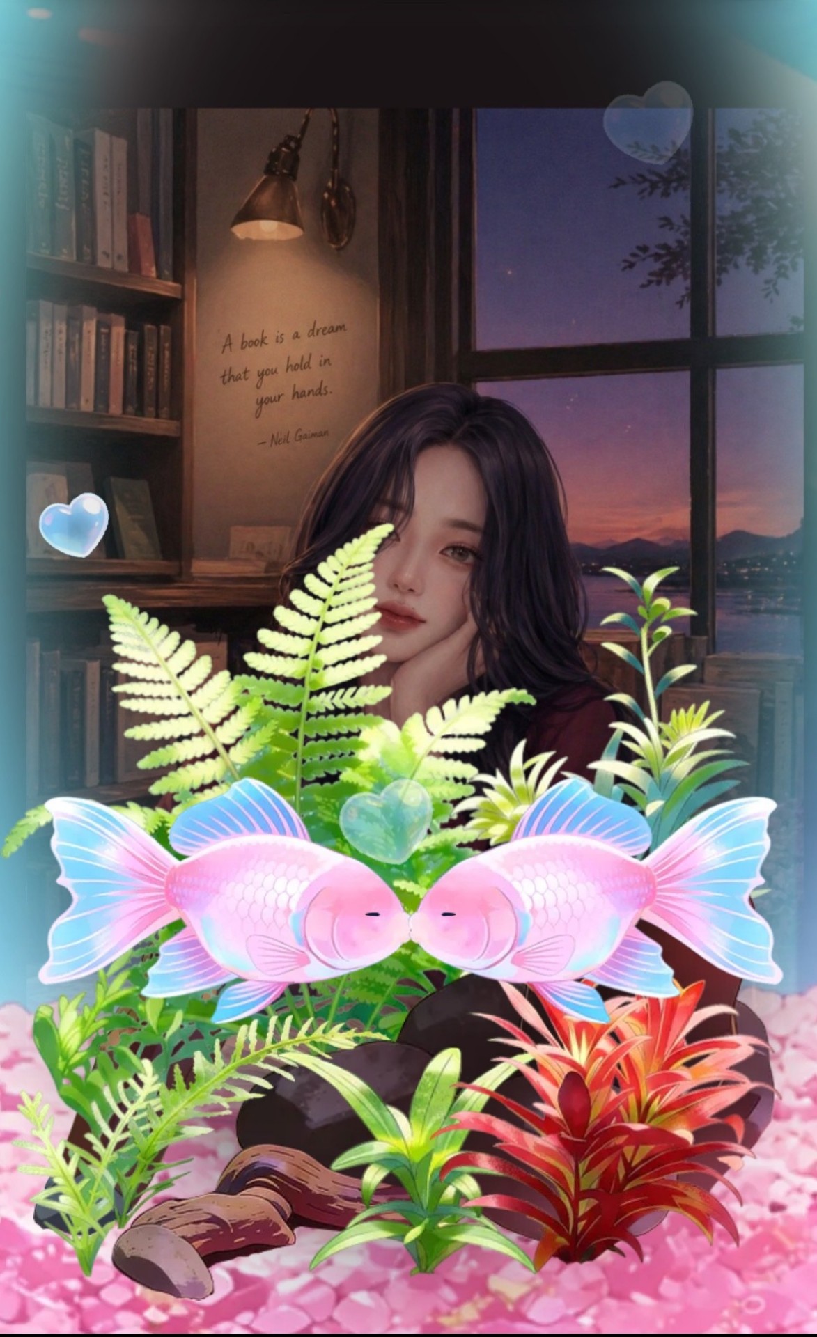 📚이리와요, 수면책읽는 예쁜여자🌛