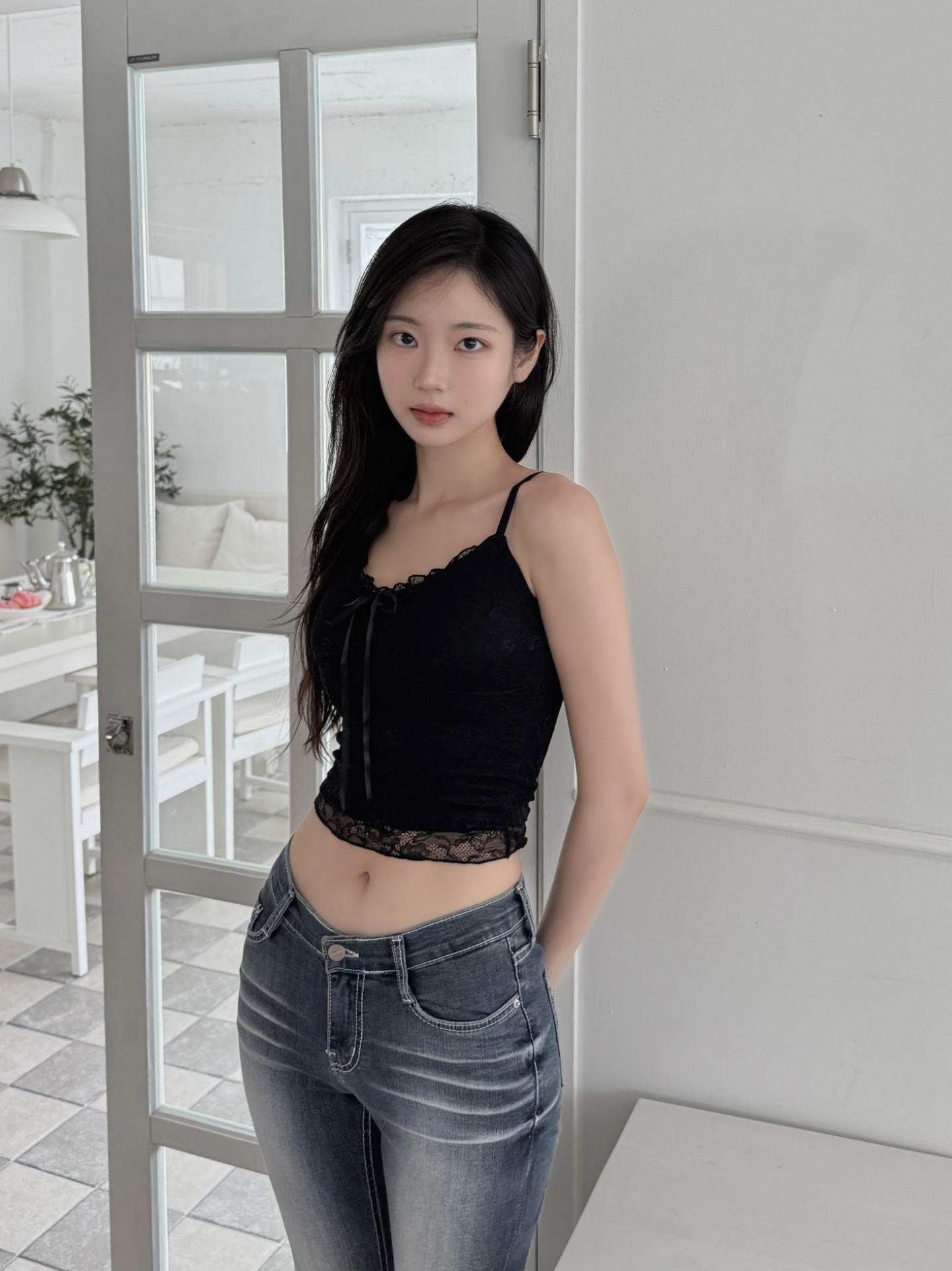 나랑 좀 더 자요