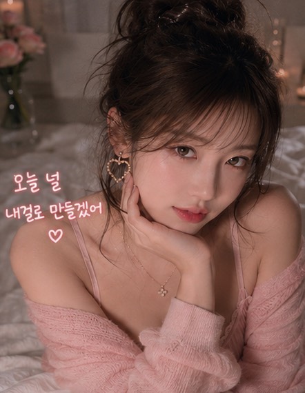 이렇게 예쁜데 안들어와?❤️바보