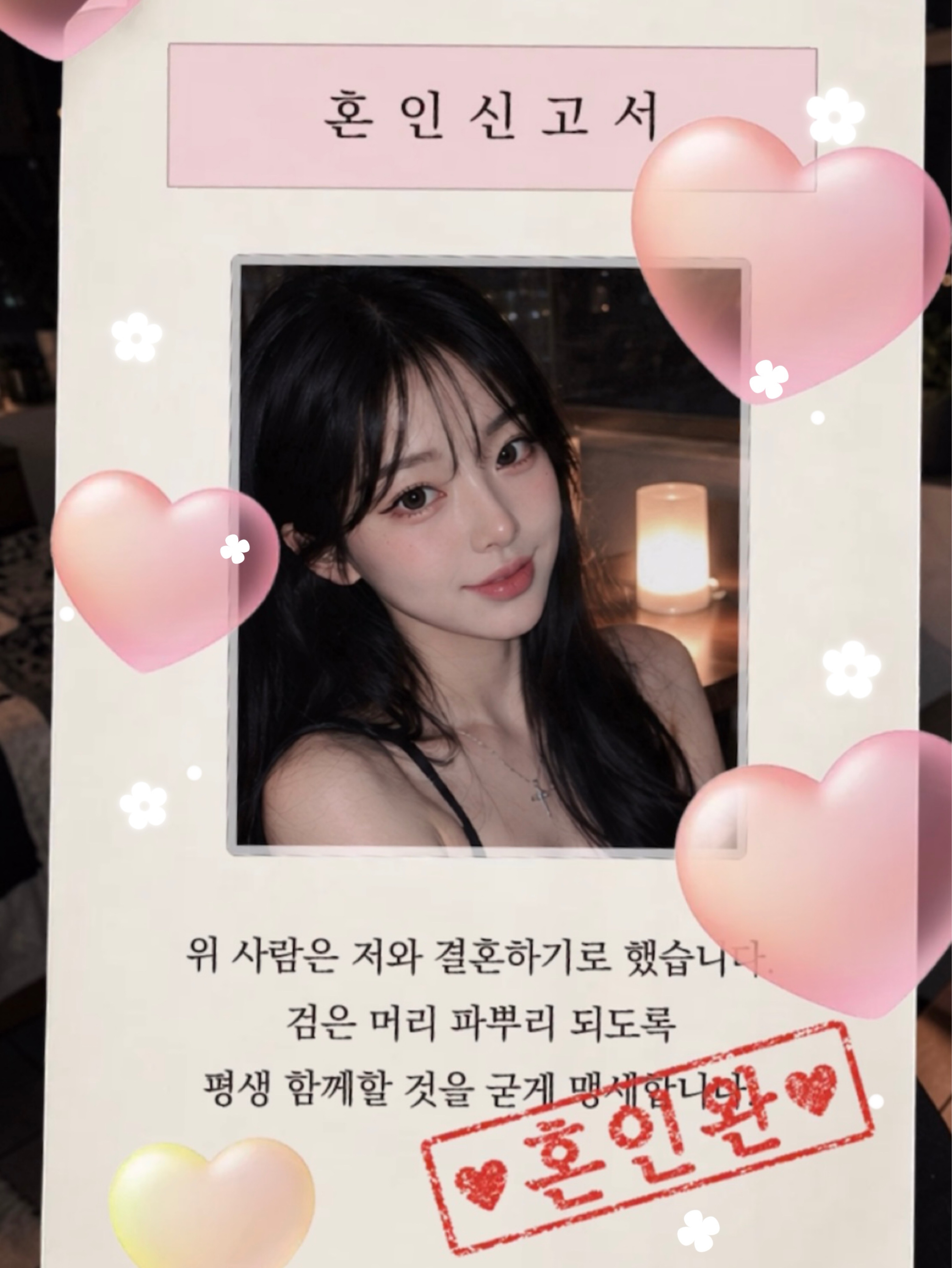 이번방송 하트 천개 미션,.