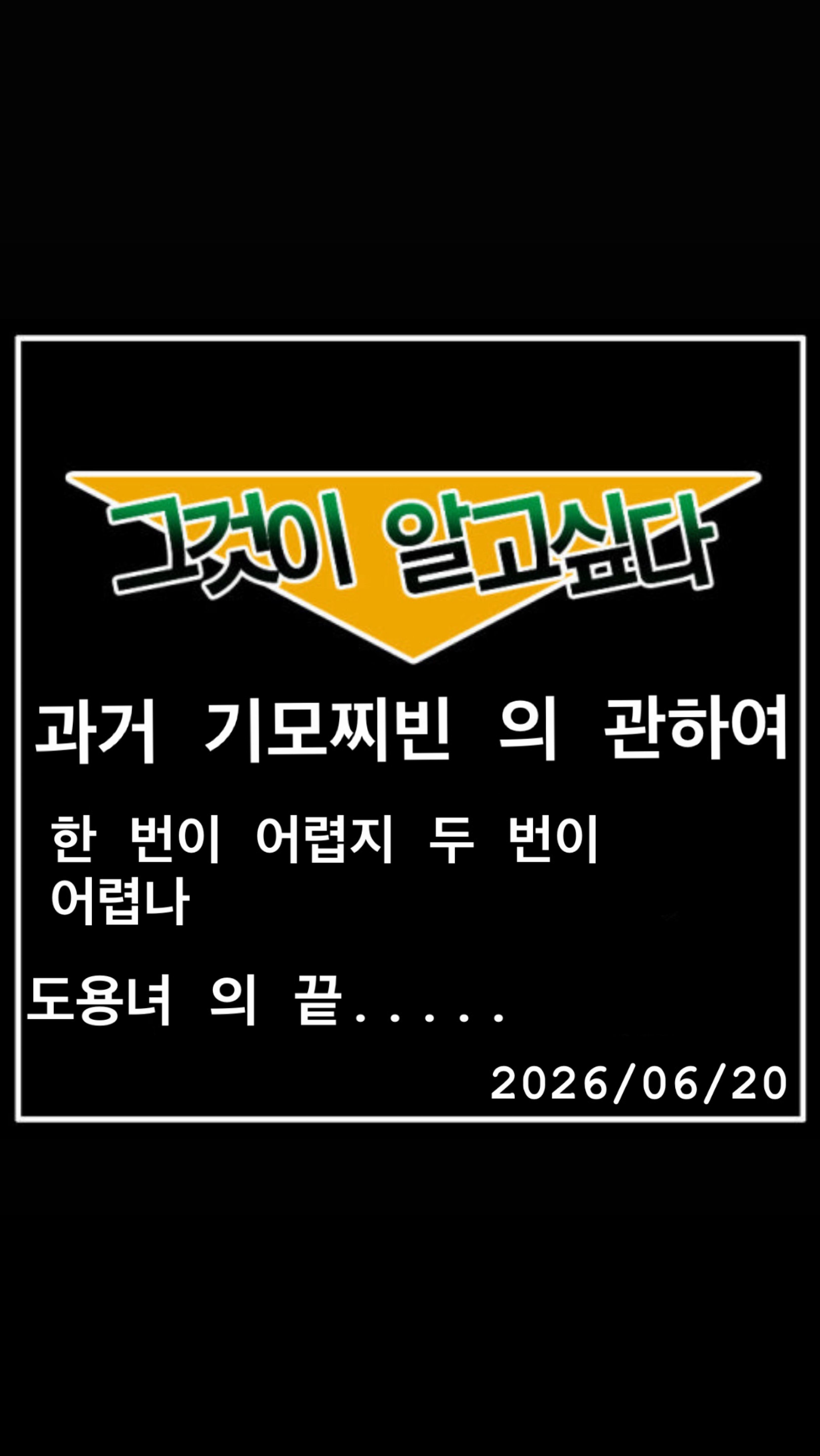그것이 알고 싶다 (빈) 의 관하여 