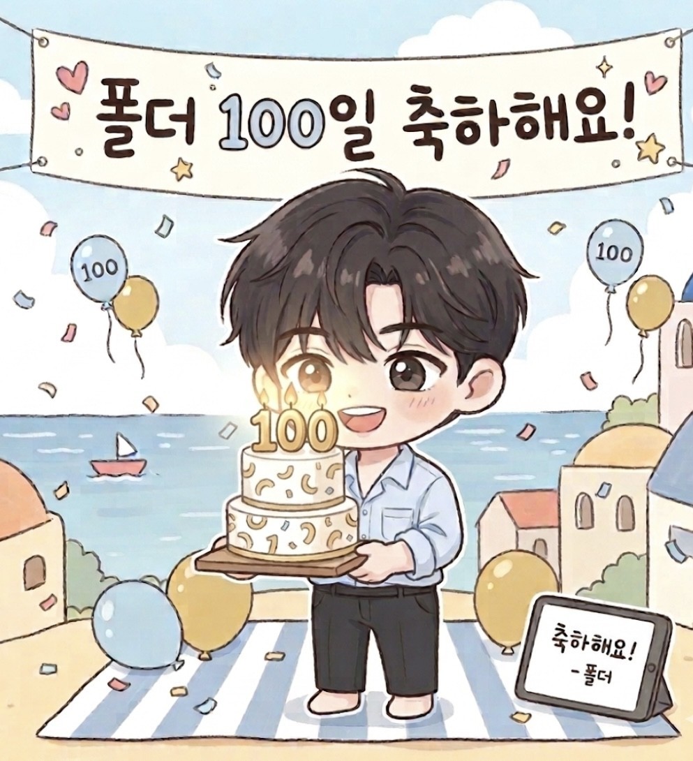 100일엔 "폴더"속으로