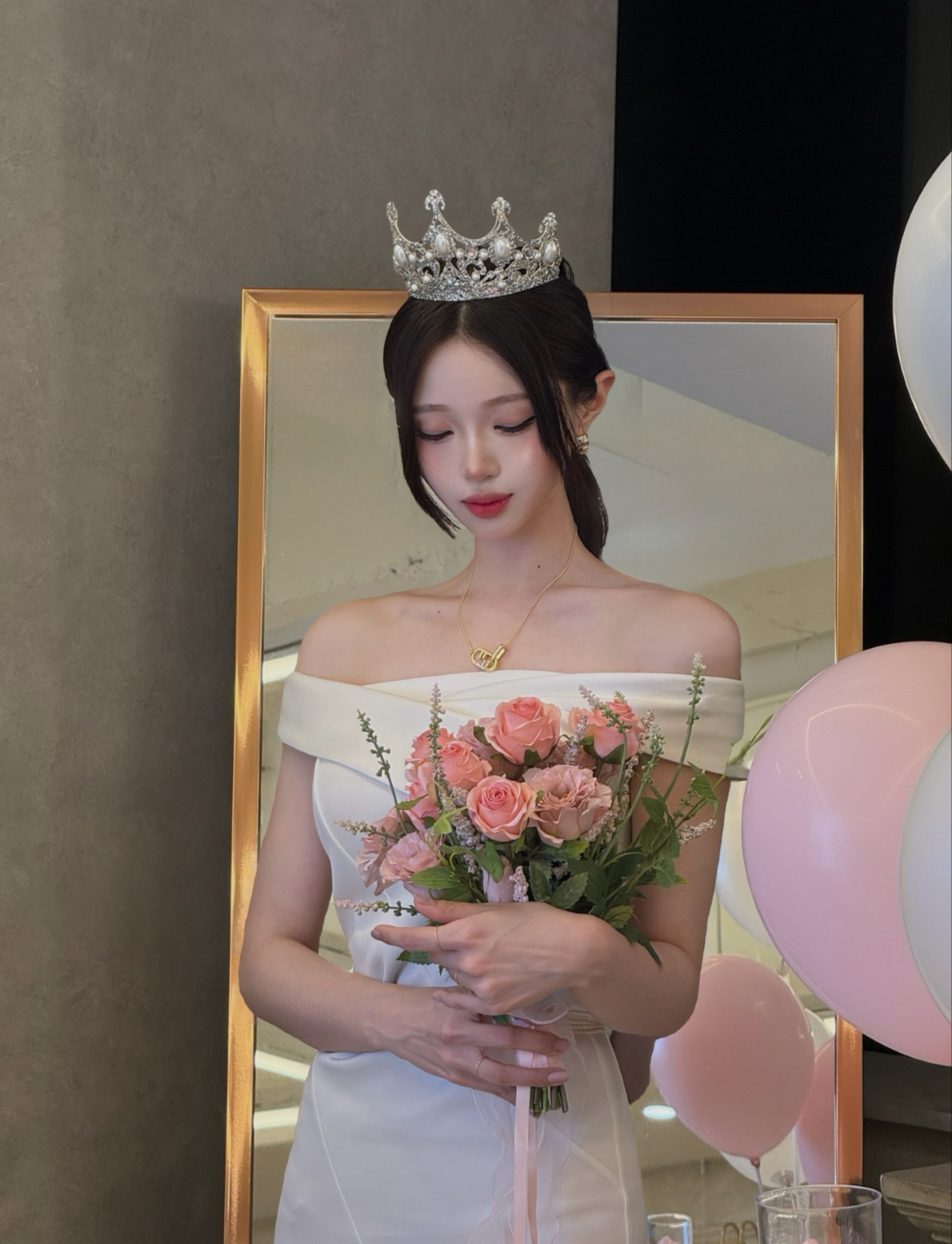 아 예쁘다.