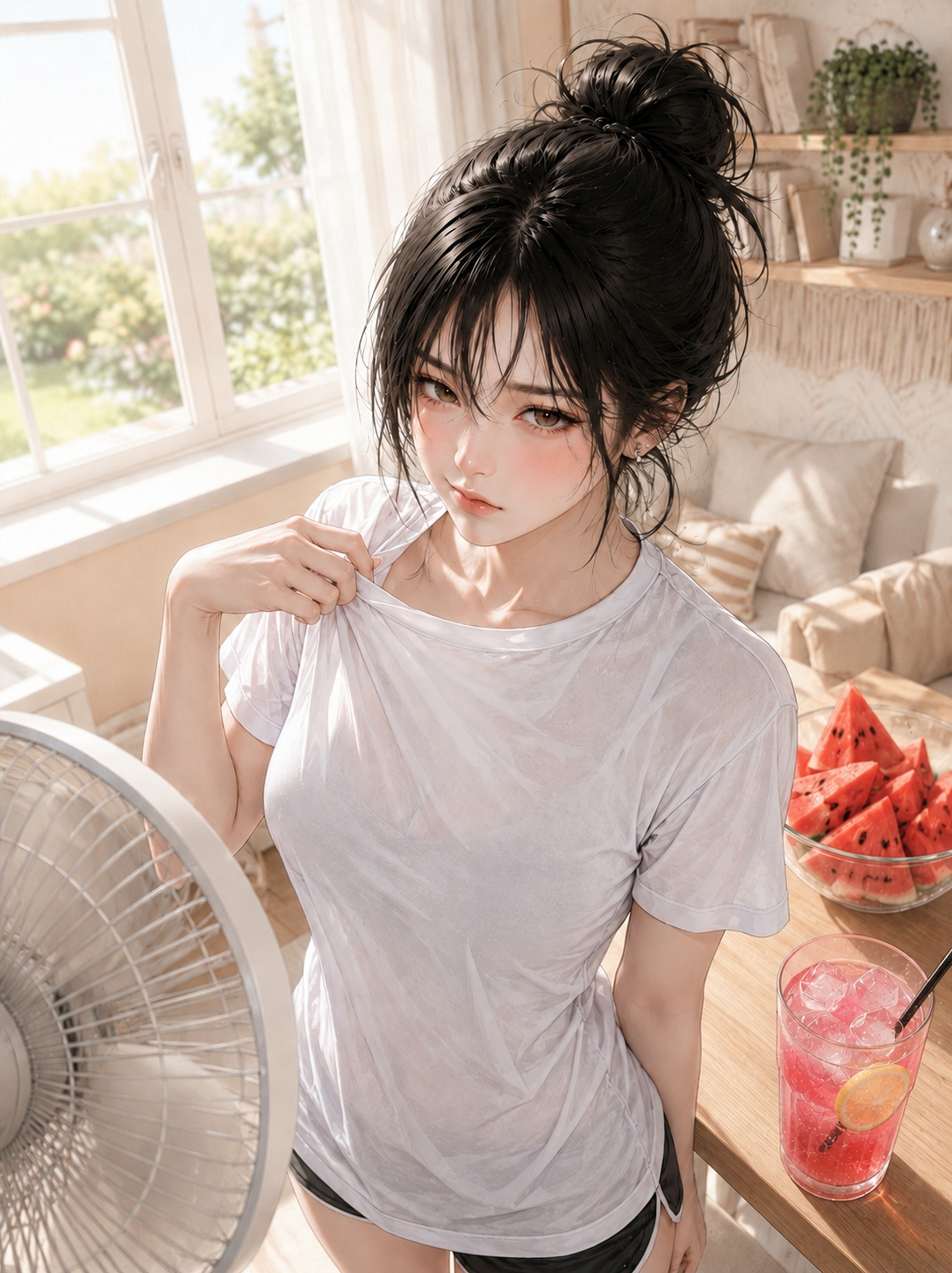 누나한테 와
