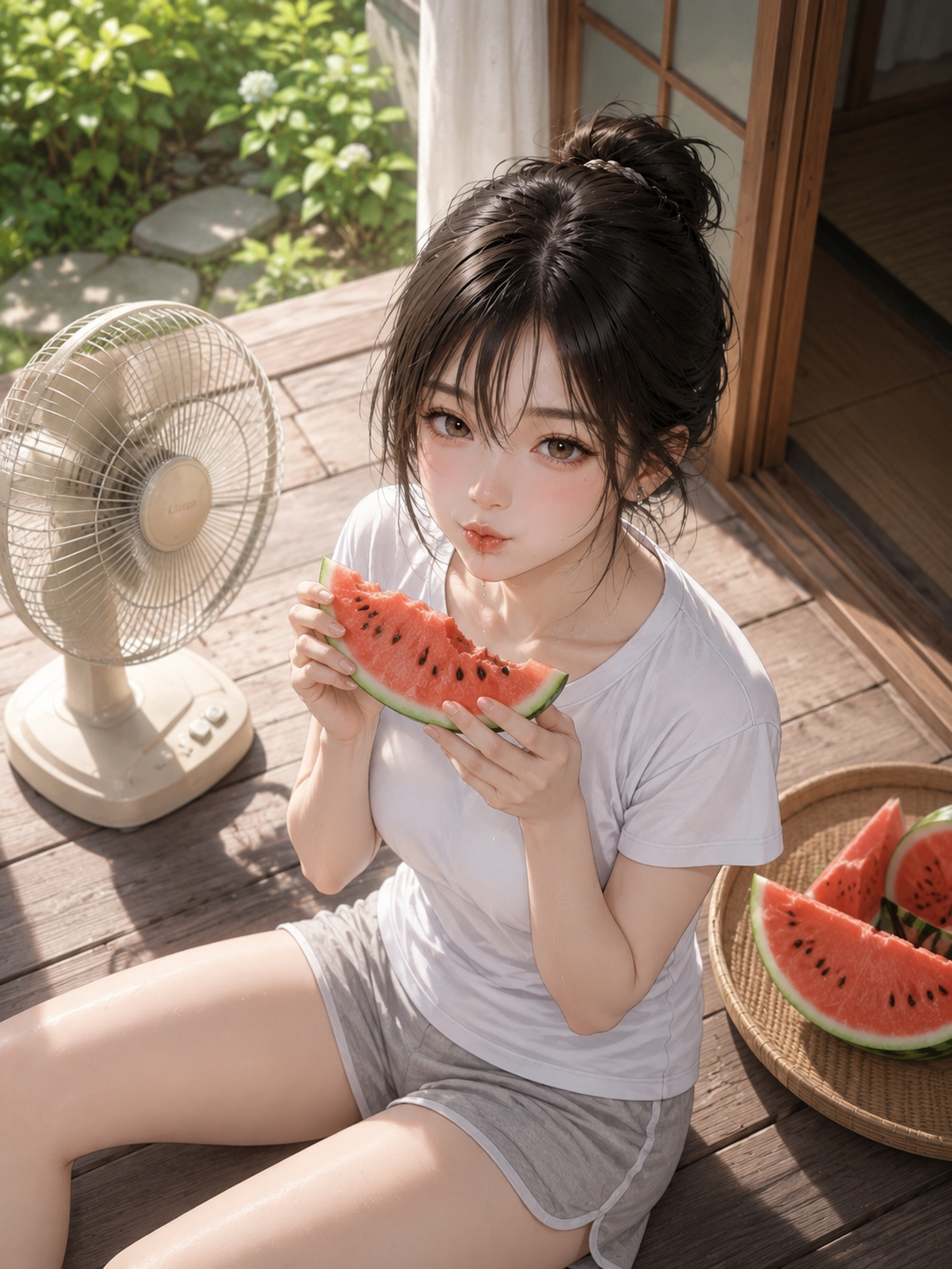 누나한테 와