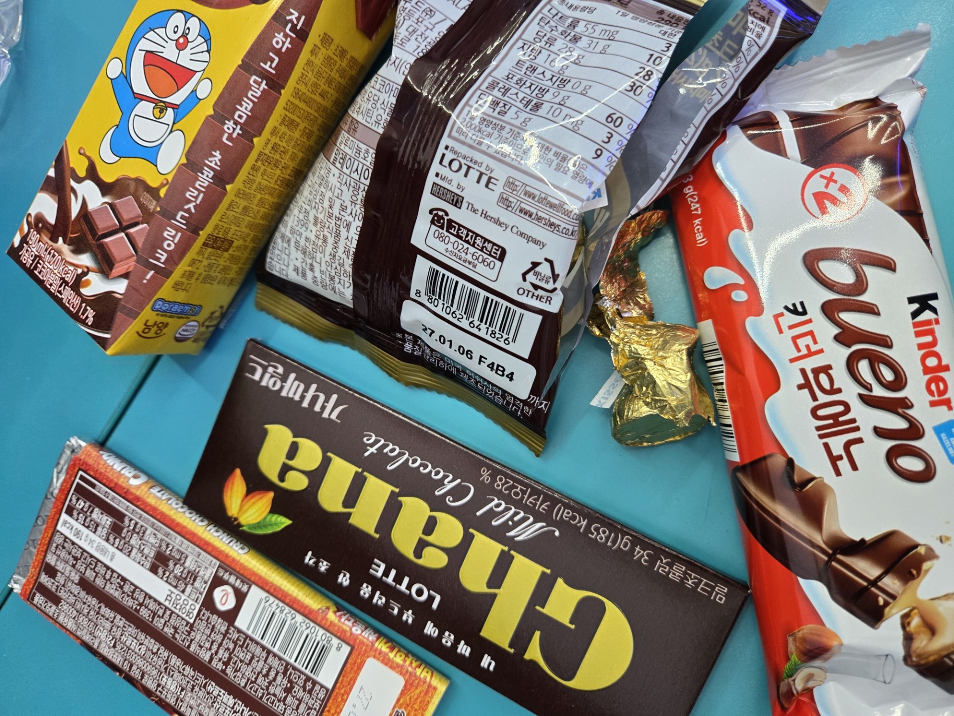 초코금지펀딩 전 마지막 식사..