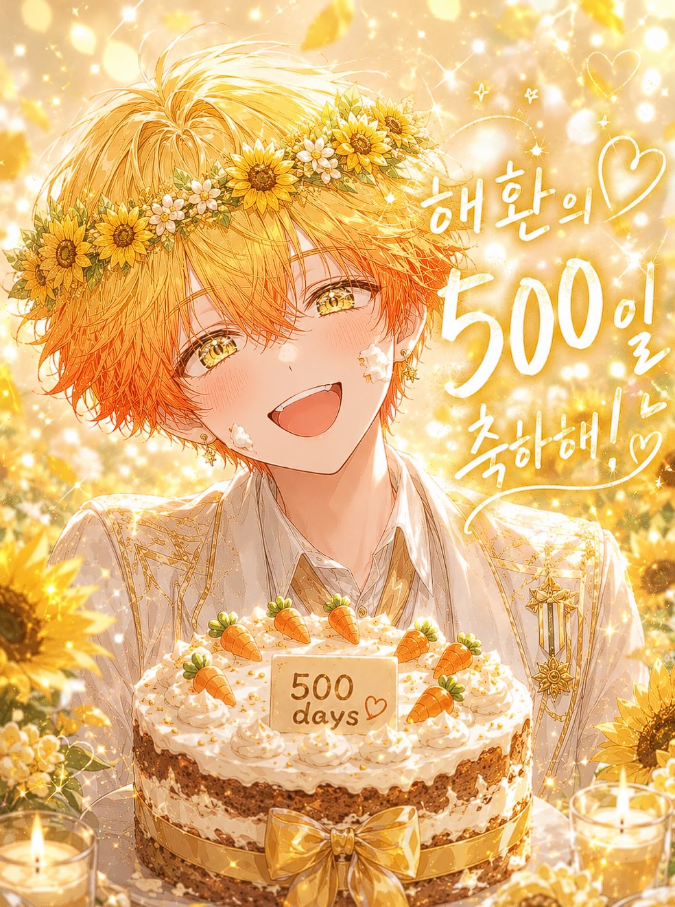 " 500일이야야야야 "