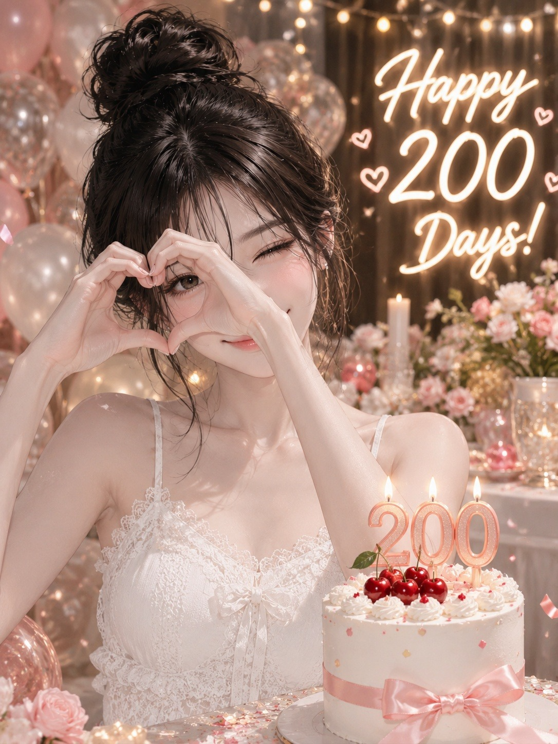헤에 내가..200일? 🎈