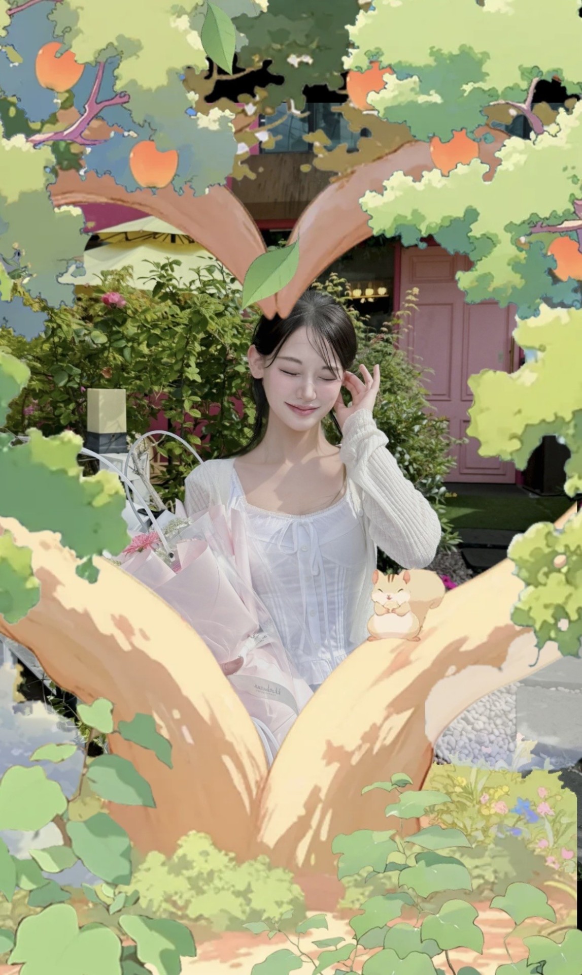 오겠니 와주겠니 안보고심니