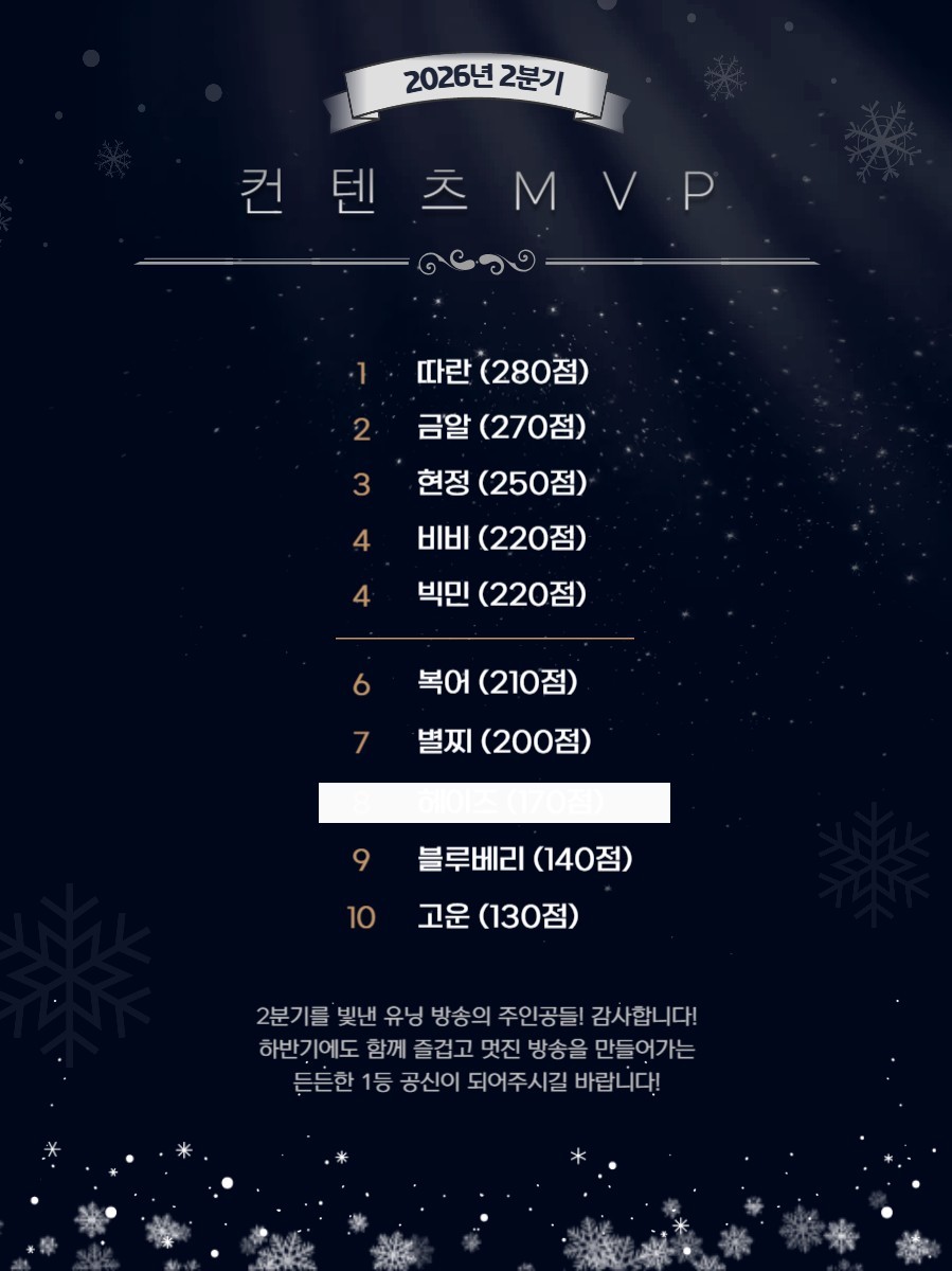 💌7월의 시작도 함께해!