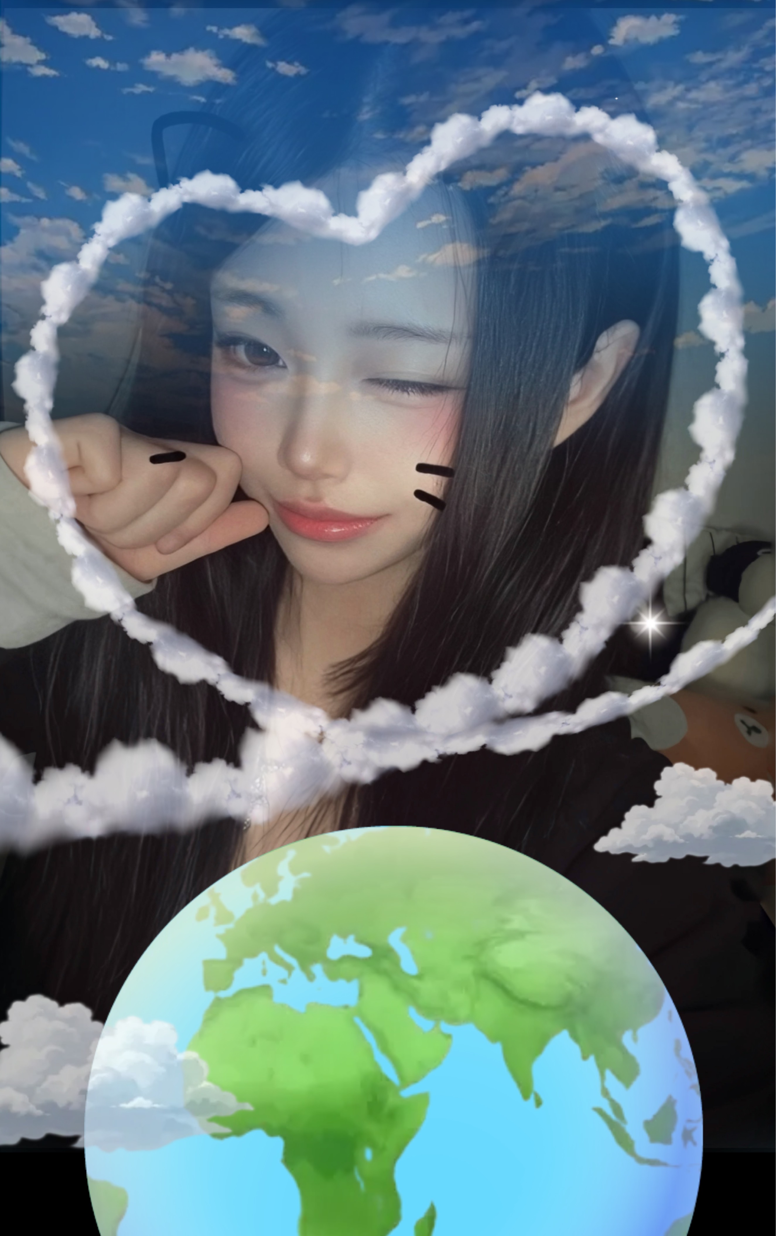 1등 뽀뽀