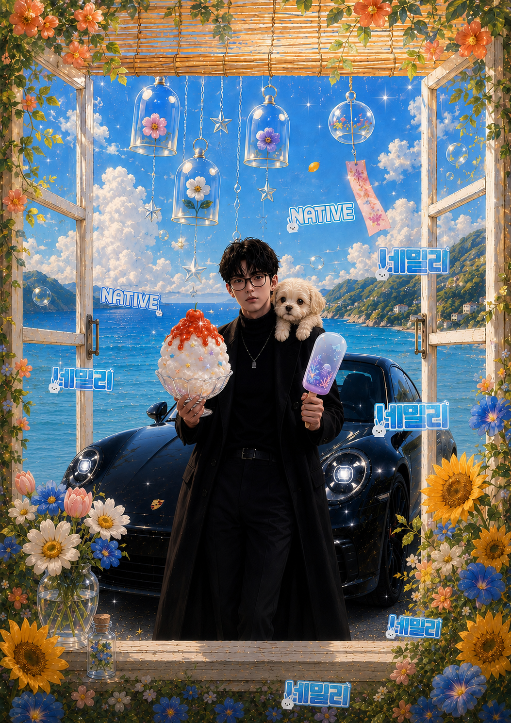 # 적절한 웃음소리 & 유쾌한 방송