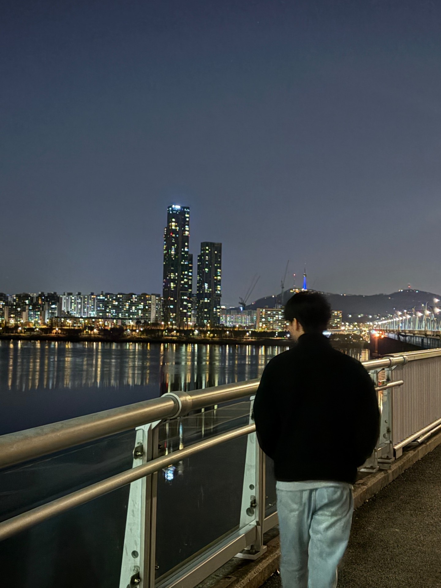 동작대교 낚시터  & 플리