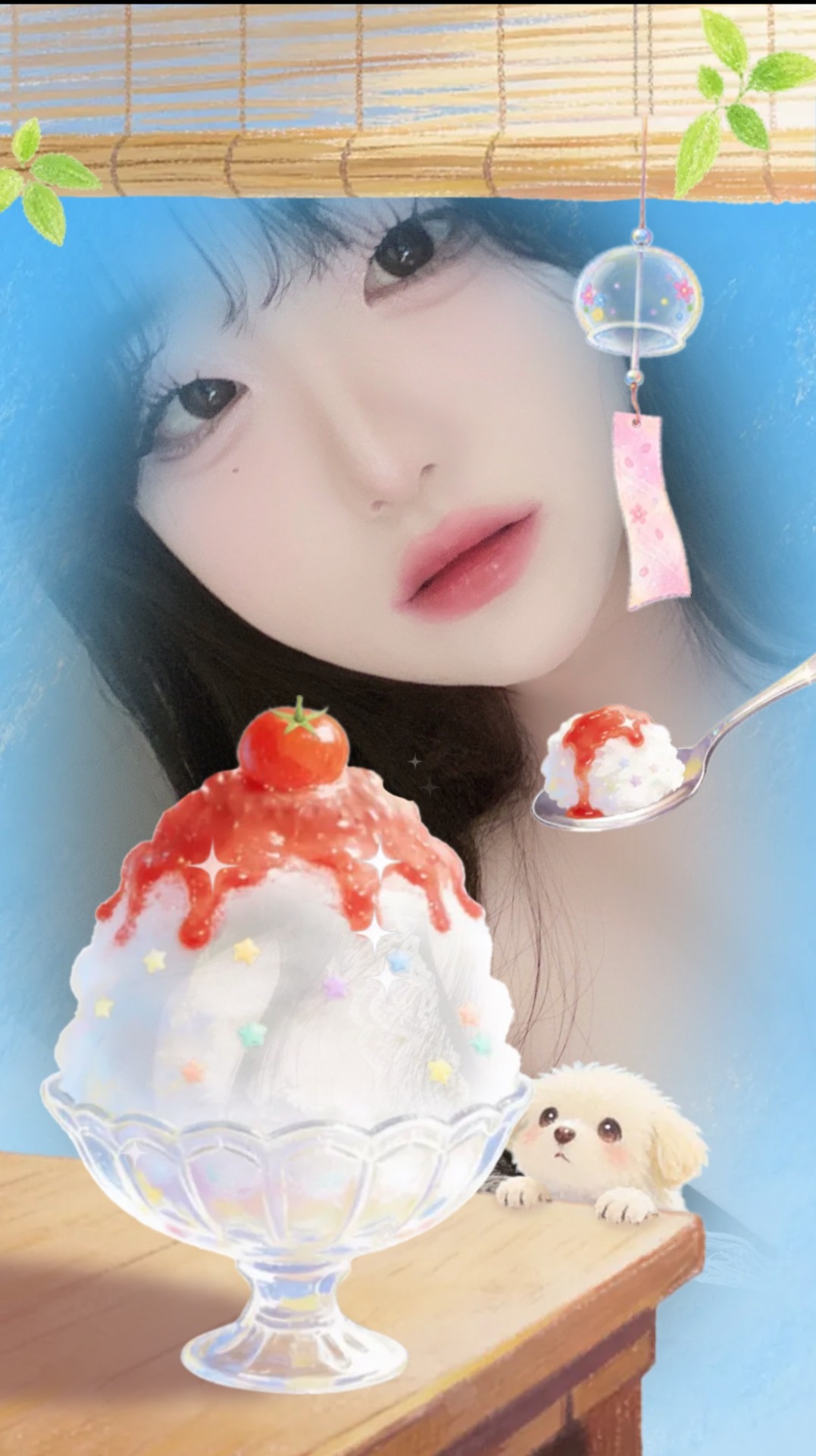 나 너 기다려.