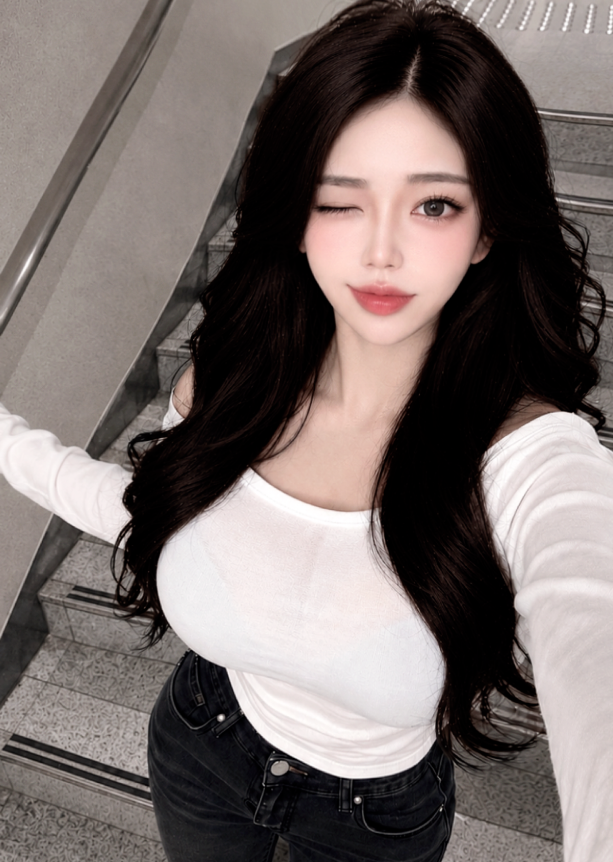 눈 마주쳤으면 들어와라