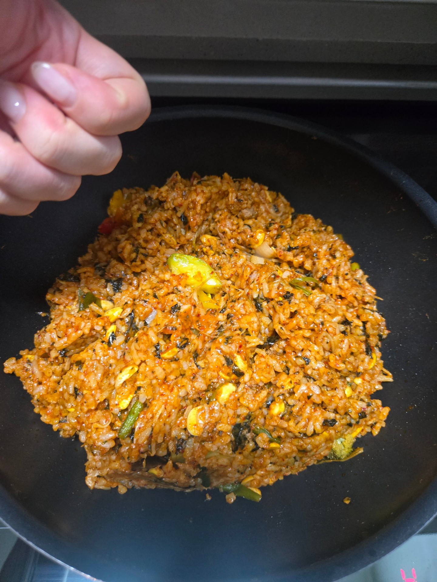 모두재우면 맛있는소리? 아구찜볶음밥!