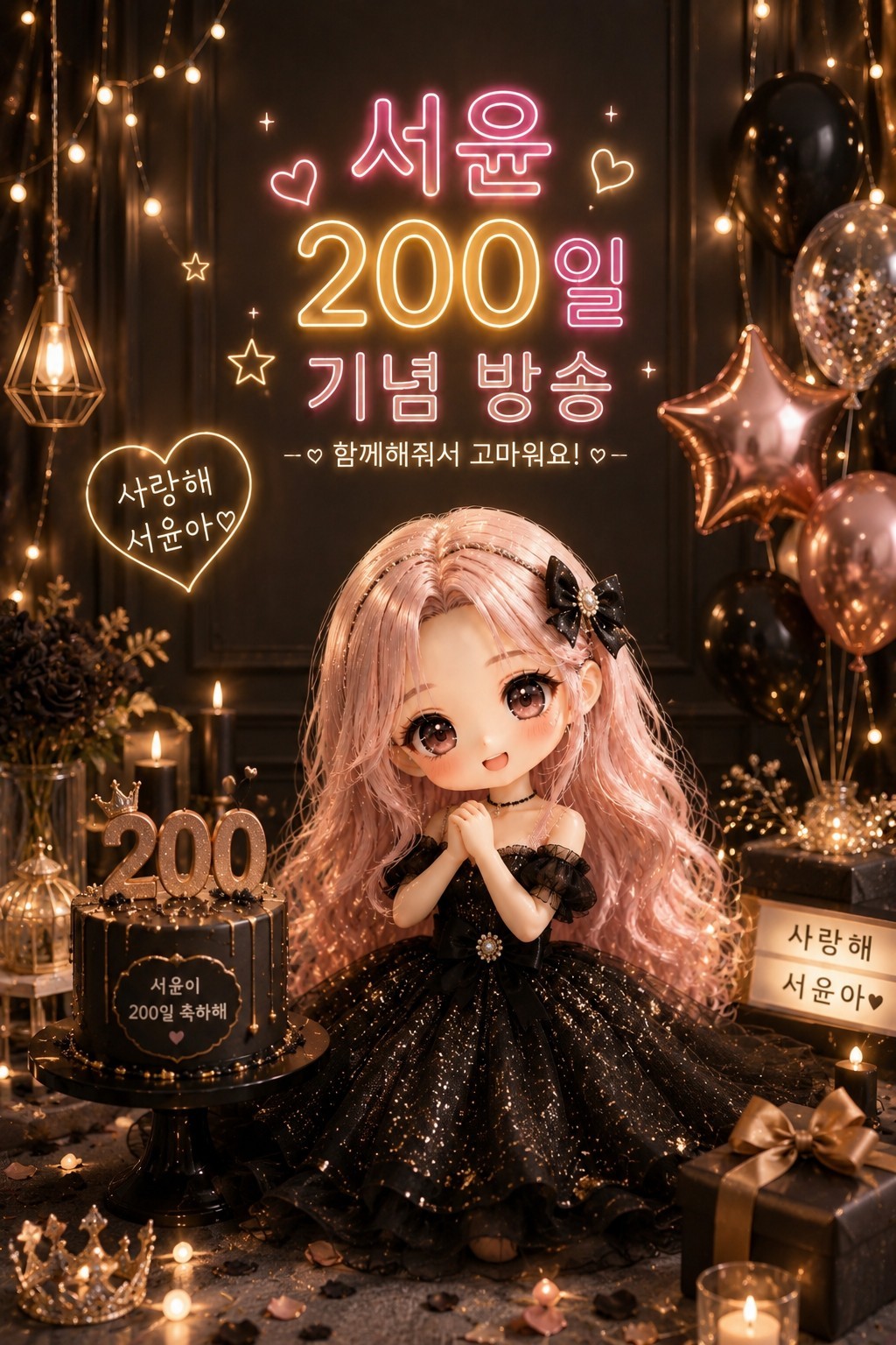 내가 벌써 200일이래🎉