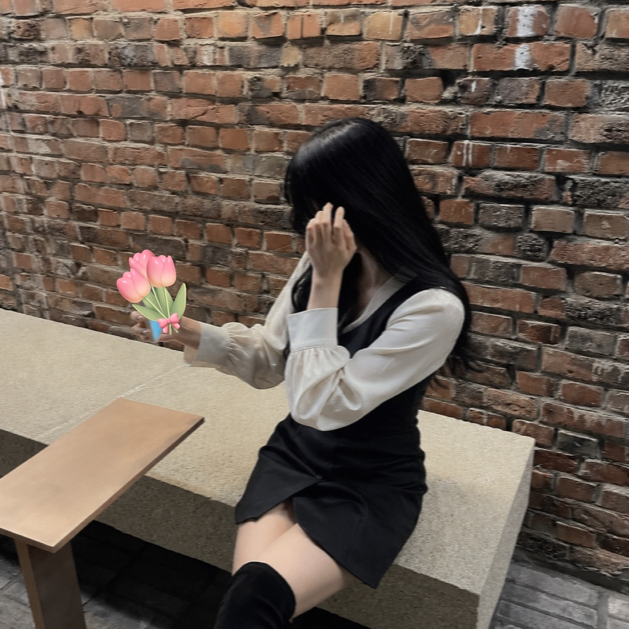 잔잔합니다.
