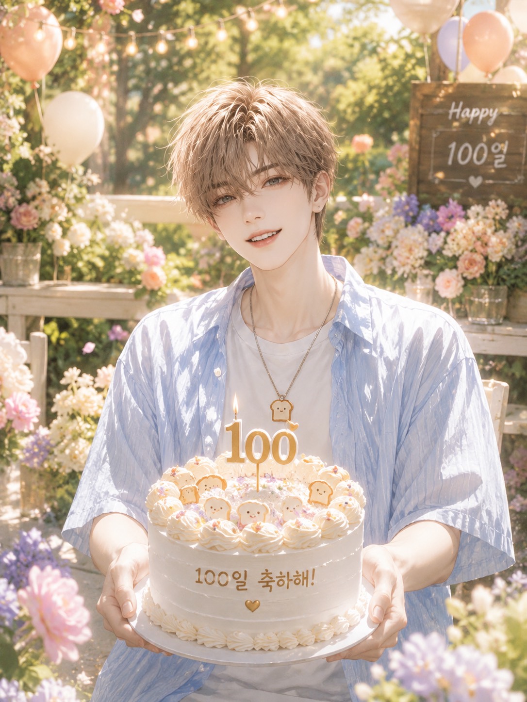 100일 이래요!! 🎉