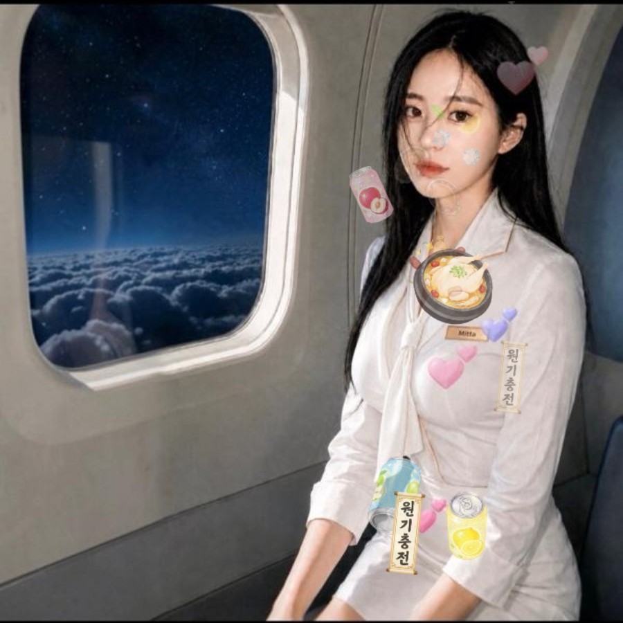 탑승을 환영합니다✈️  기내 미식회