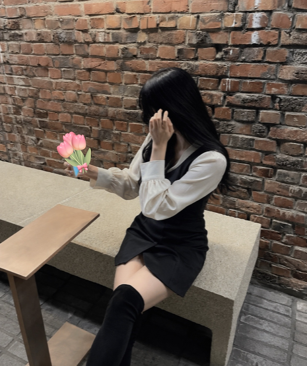 잔잔합니다.
