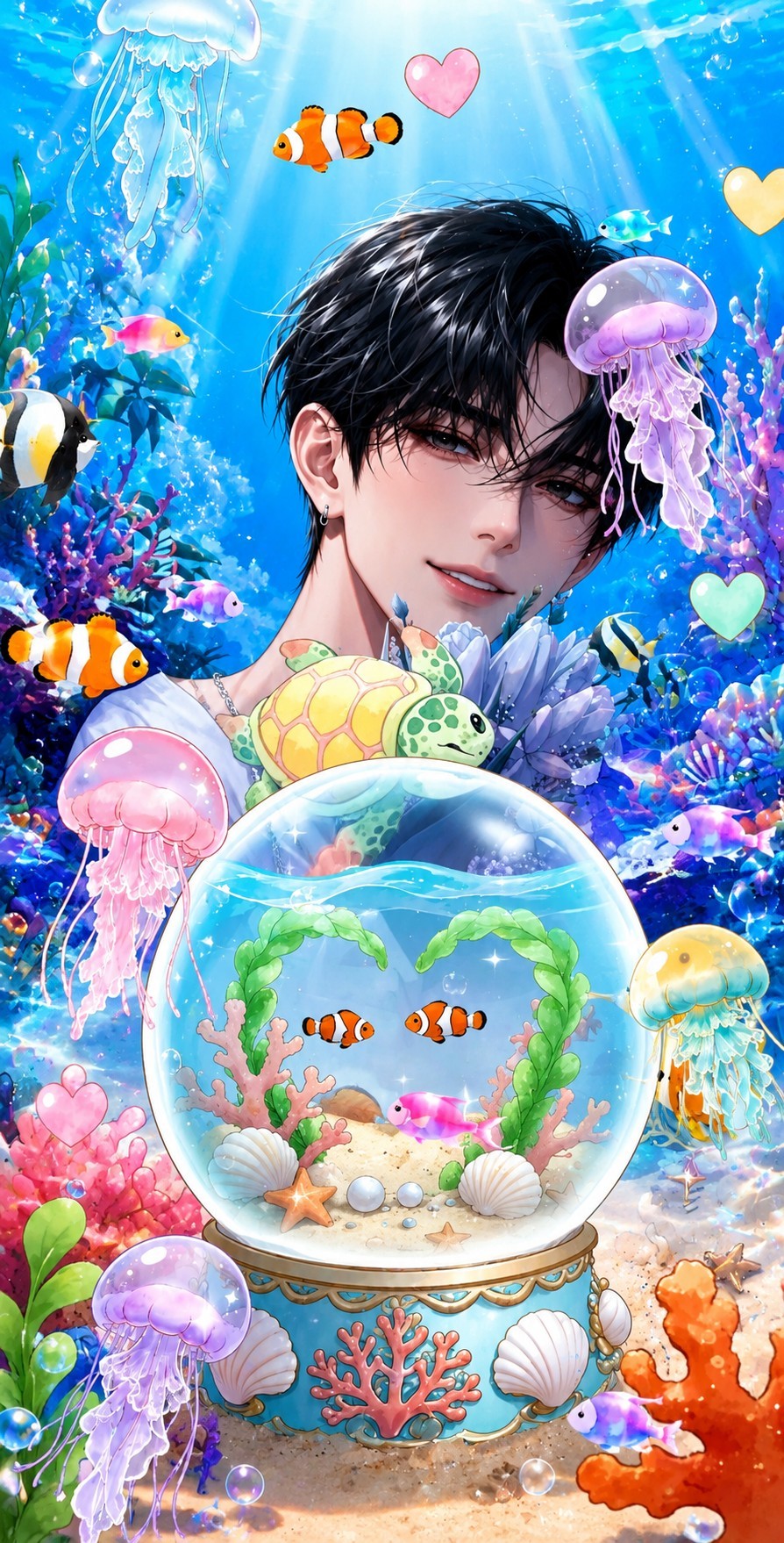 눈이 떠졌어..너희들 보고 싶나봐🌸