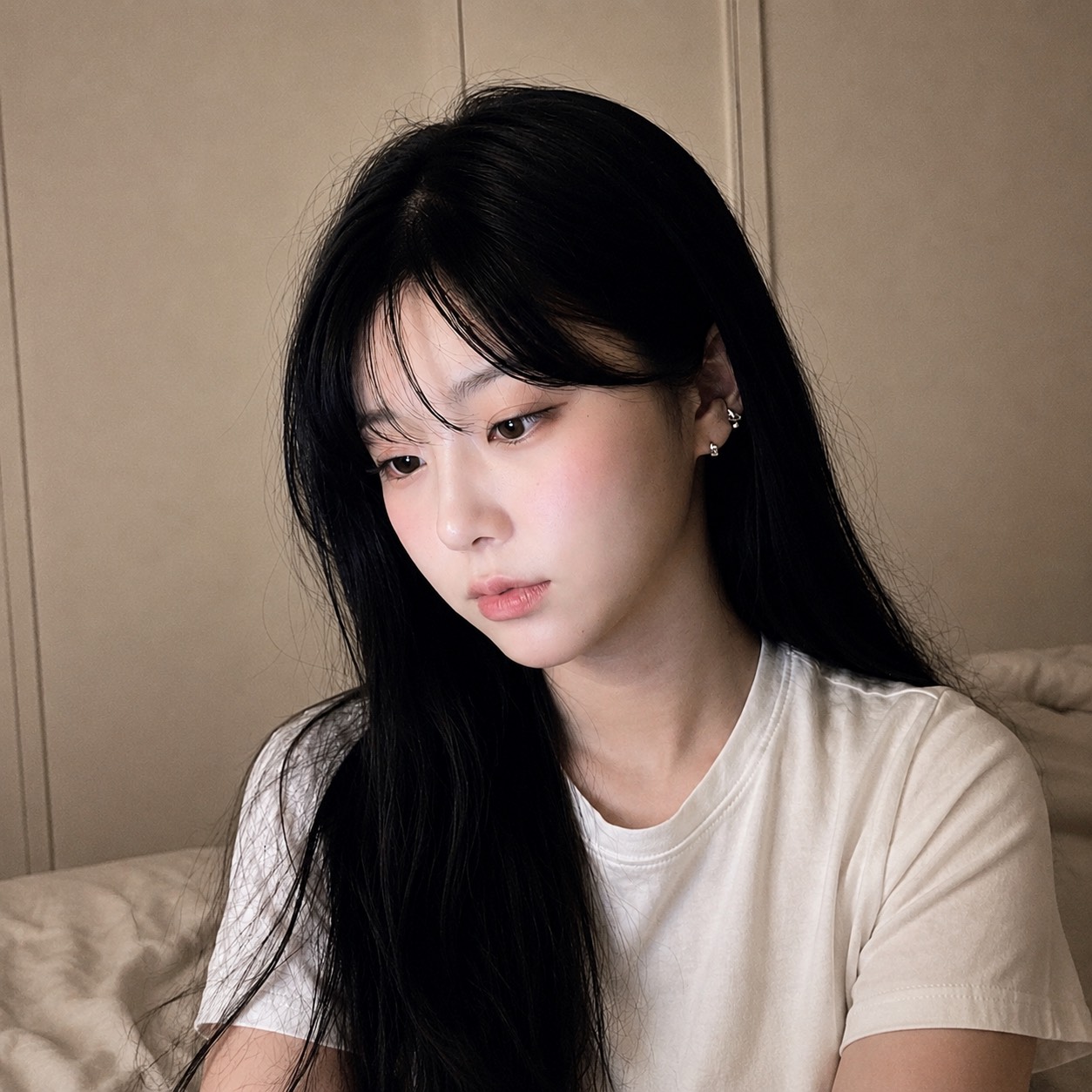 잠방) 잔잔해요