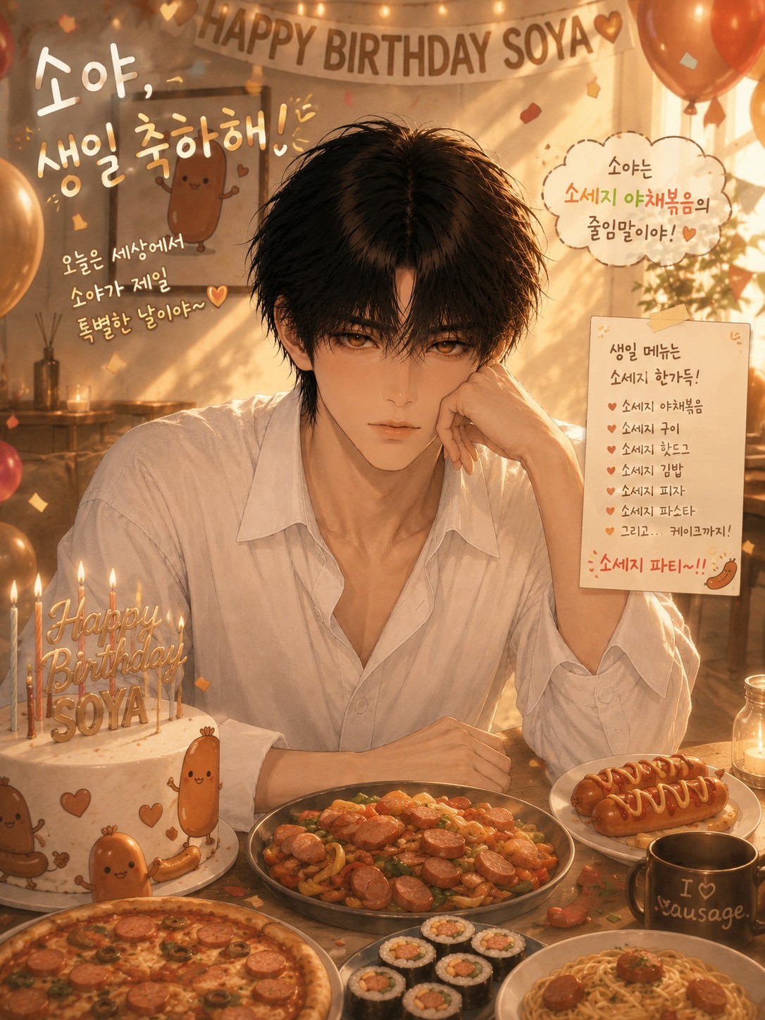 녜~  생일입니다. 녜~