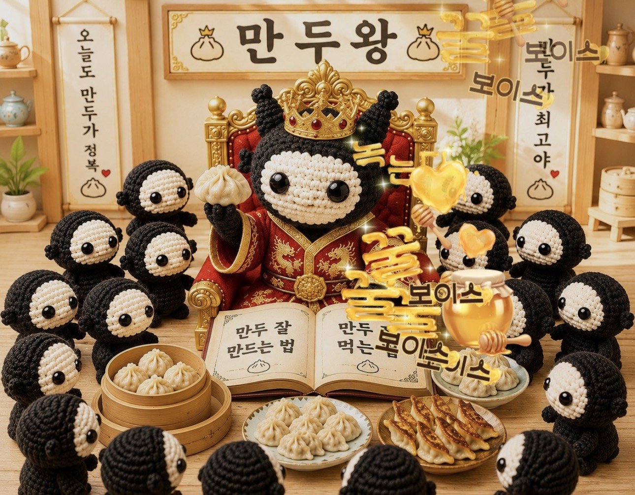 만두와 꺼먹살이들 3040+