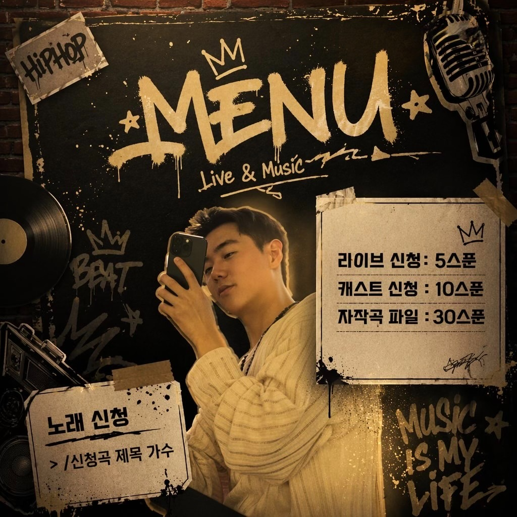 자작곡 들려줄래요
