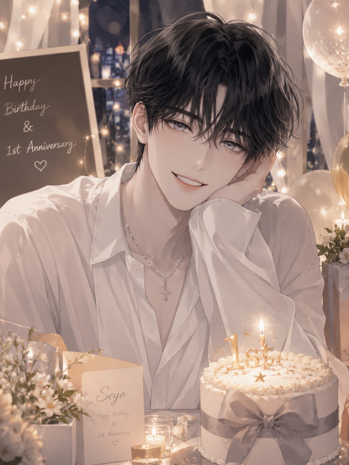 🎂 & 1st anniv.