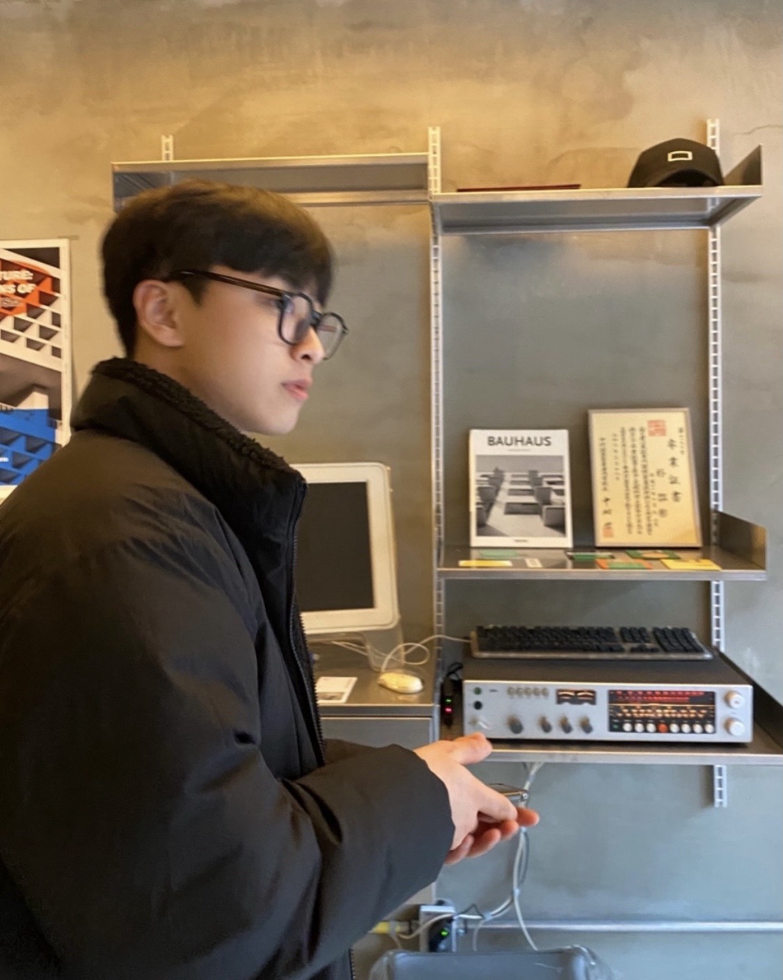 들어오면