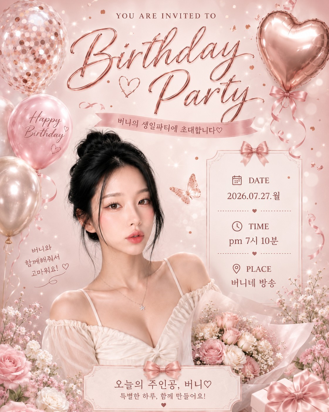나 오늘 생일이다 💟