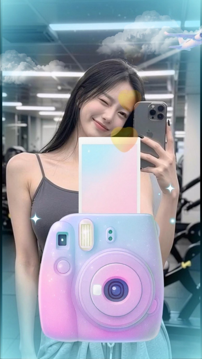 윙크 ...이렇게 하는거니?.😉