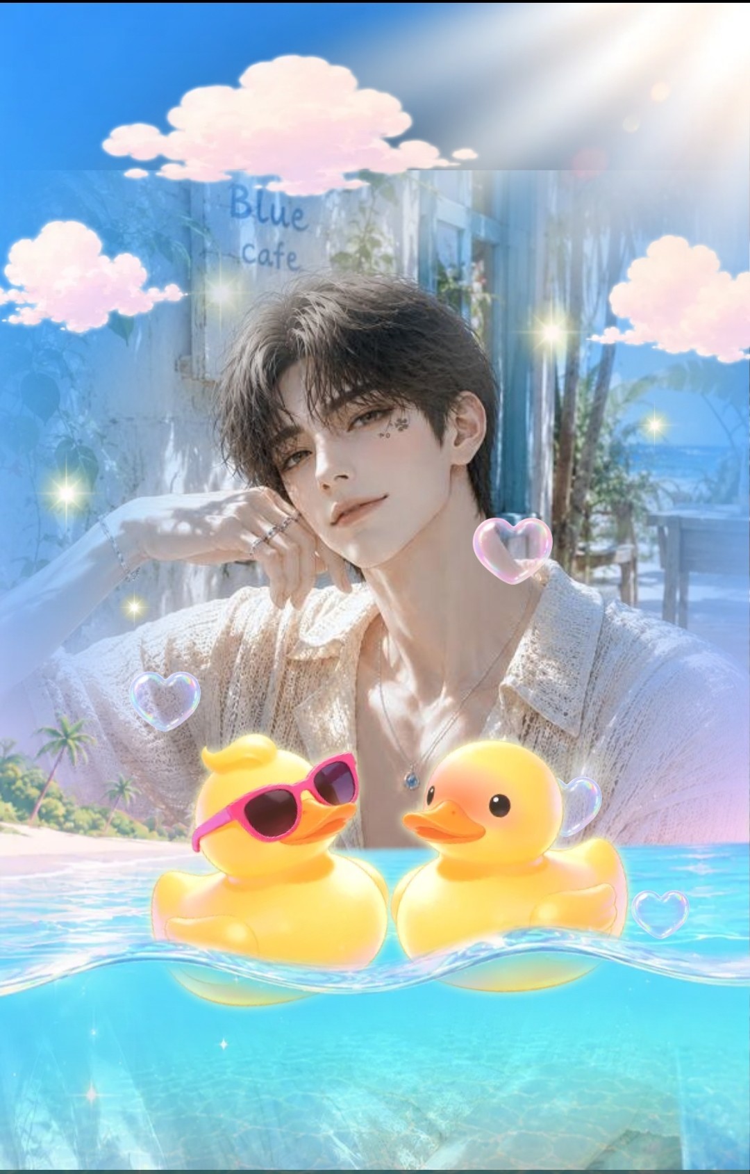나 이뻐해!
