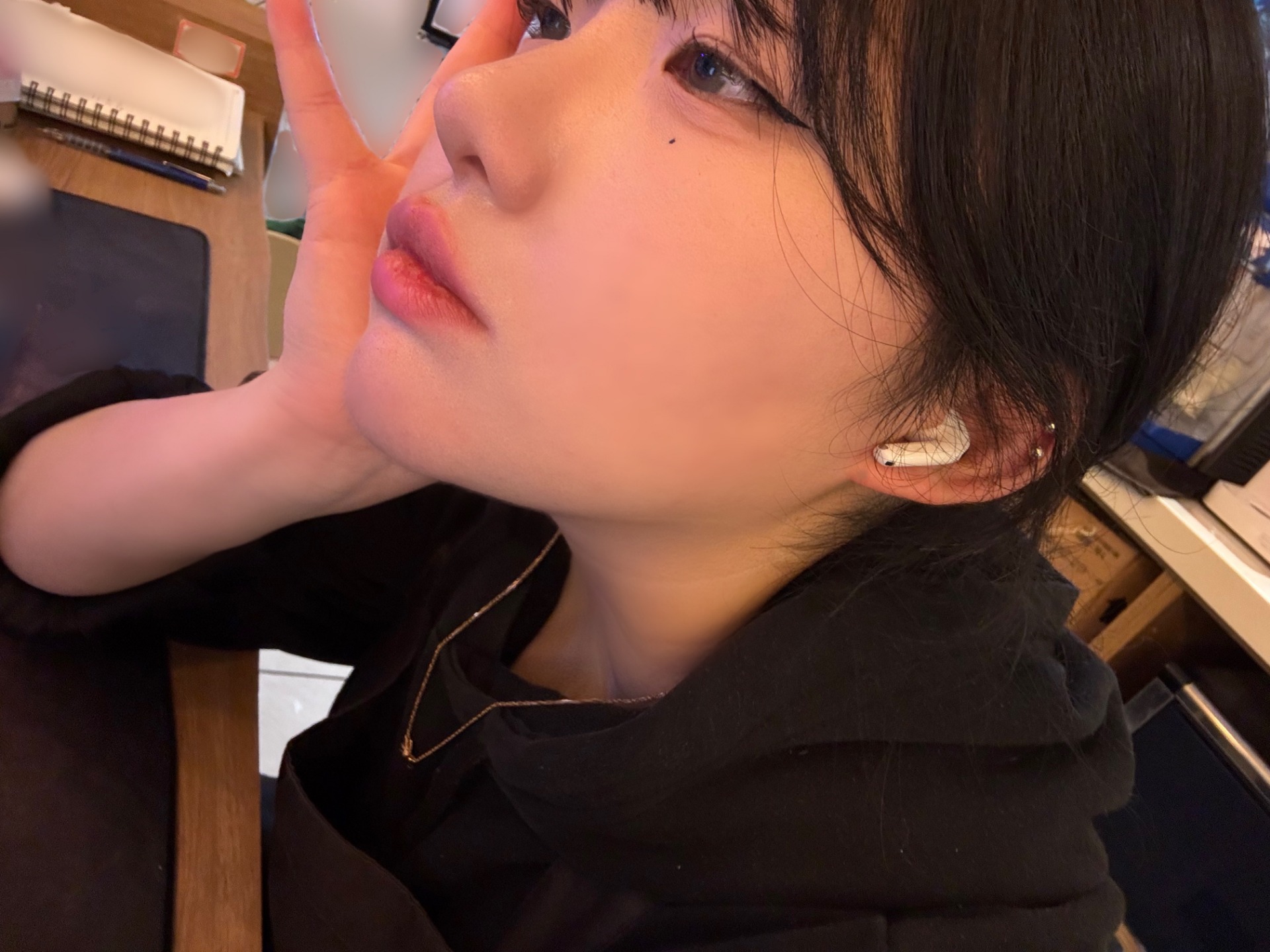 콧물로 세수하는 미끄덩 뽀삐