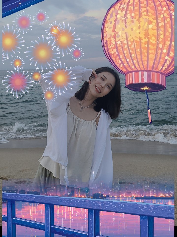 여름밤 축제같은