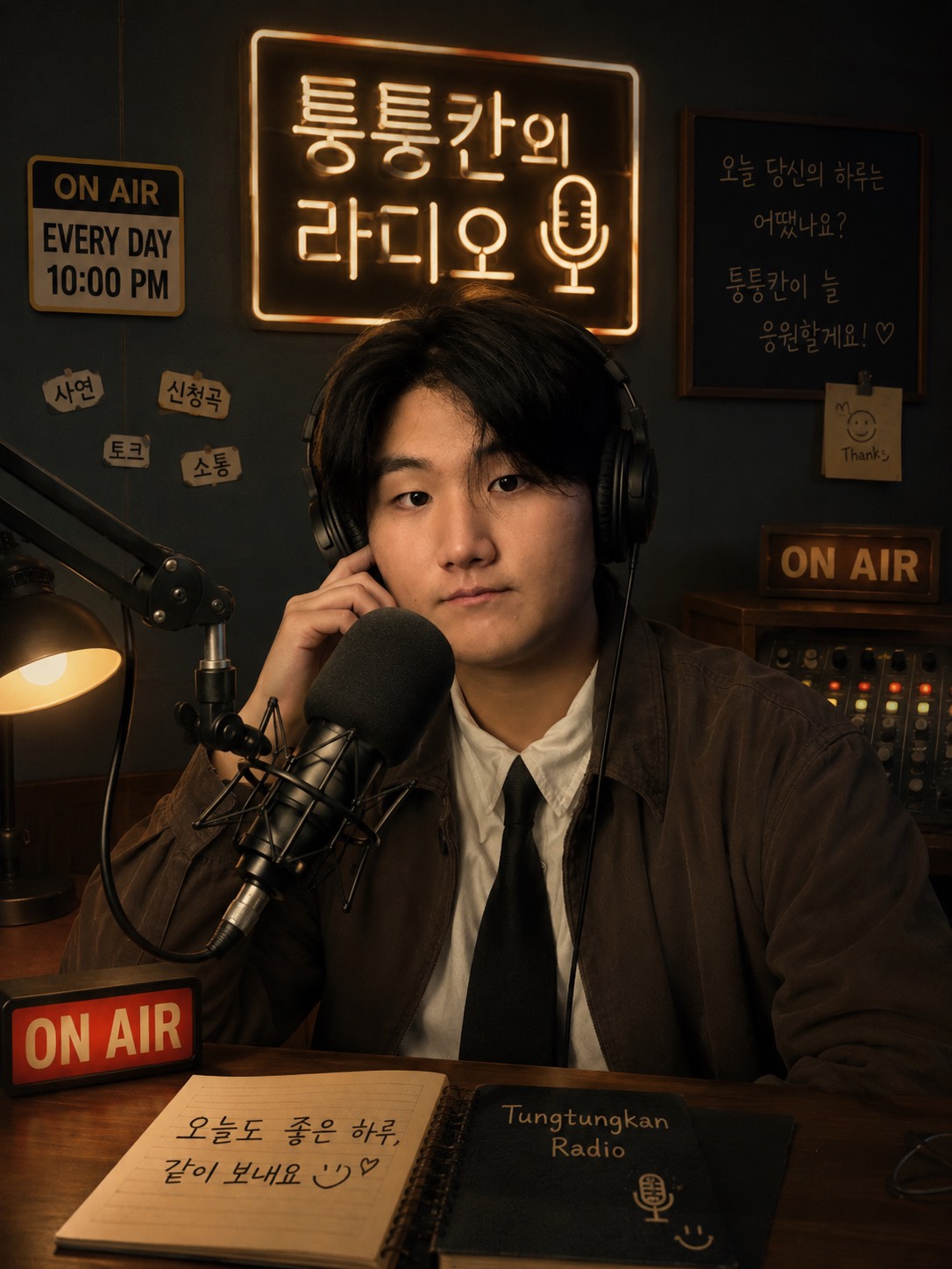 라디오 끝